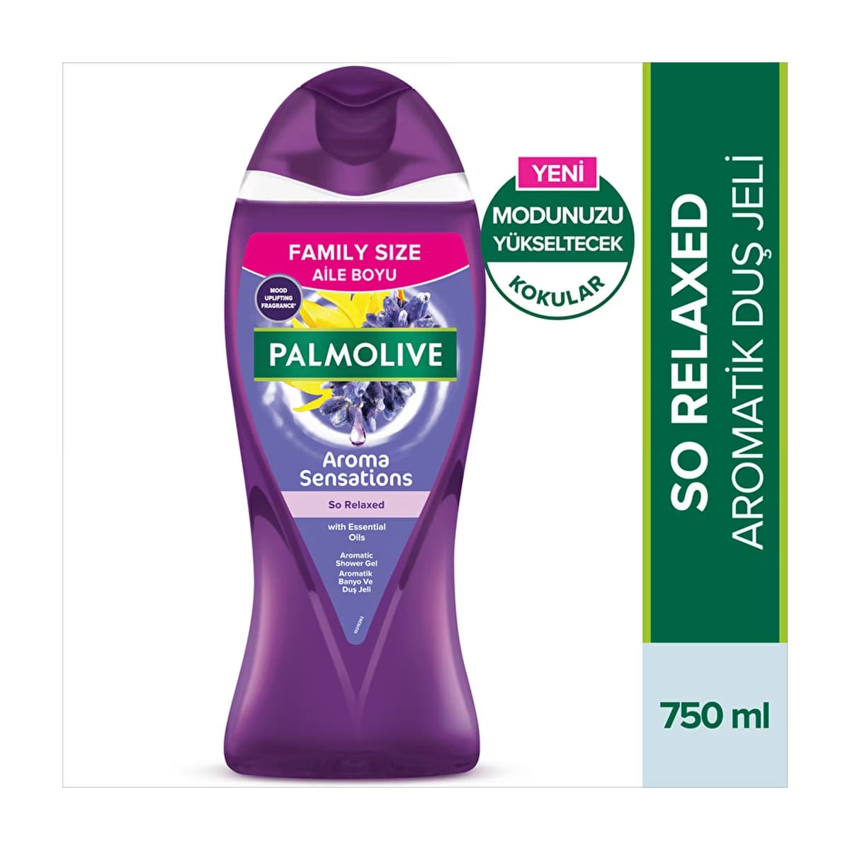Palmolive Aroma Sensations Aromatik Banyo ve Duş Jeli So Relaxed 750 ml - Gratis