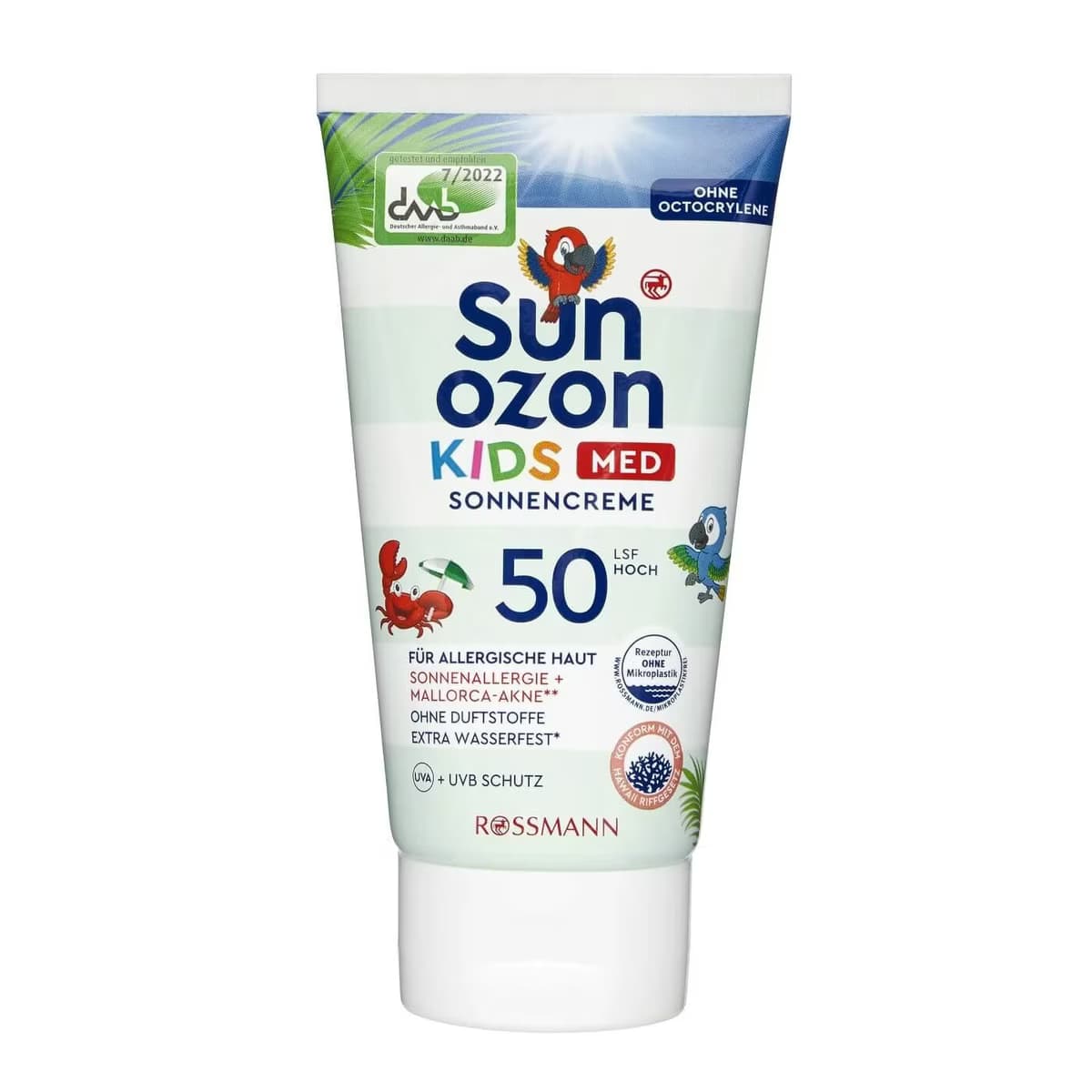 Sunozon MED Çocuk Güneş Koruyucu Krem 50SPF Hassas Cilt 150 ml