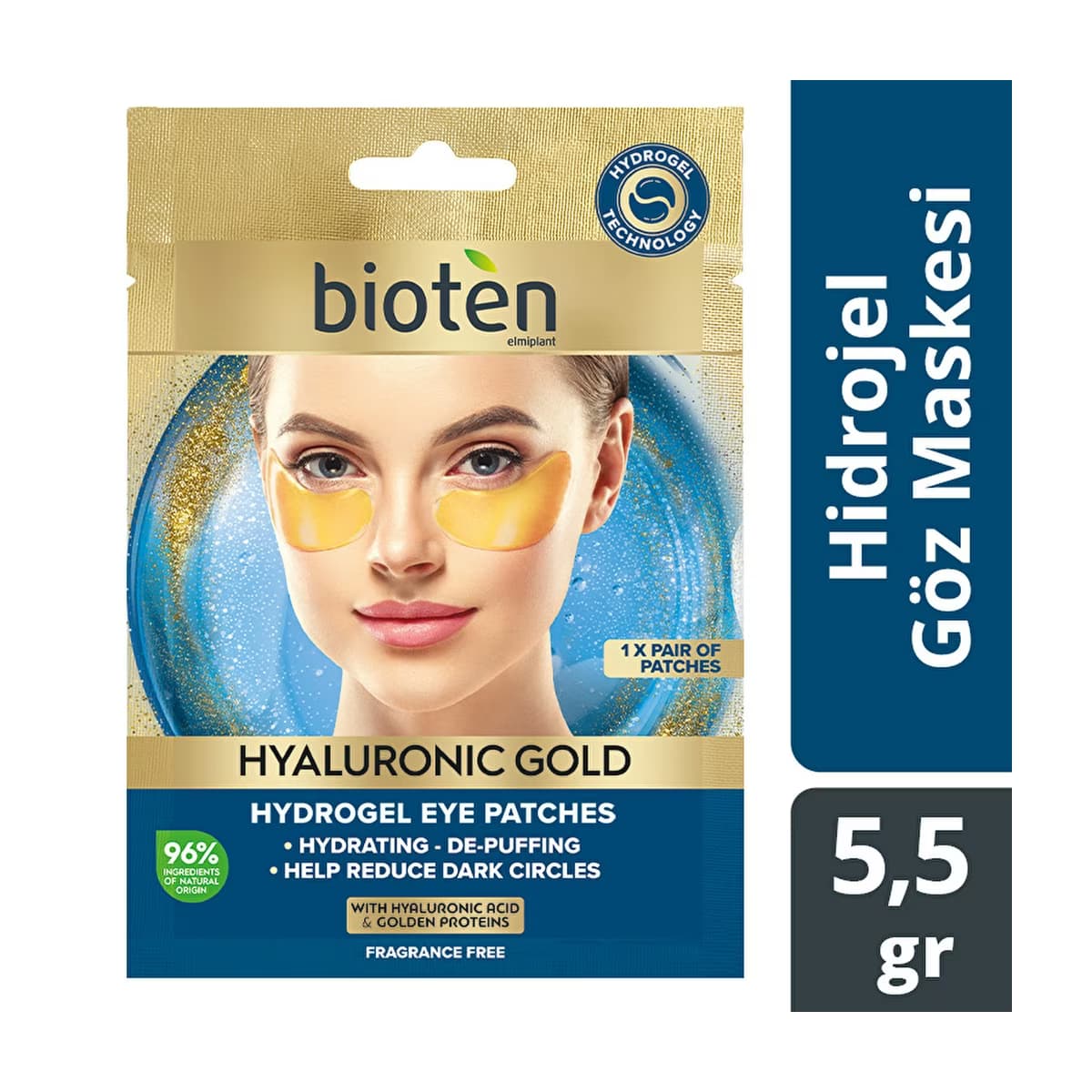 Bioten Hyaluronic Gold Göz Maskesi 5,5 gr - Gratis
