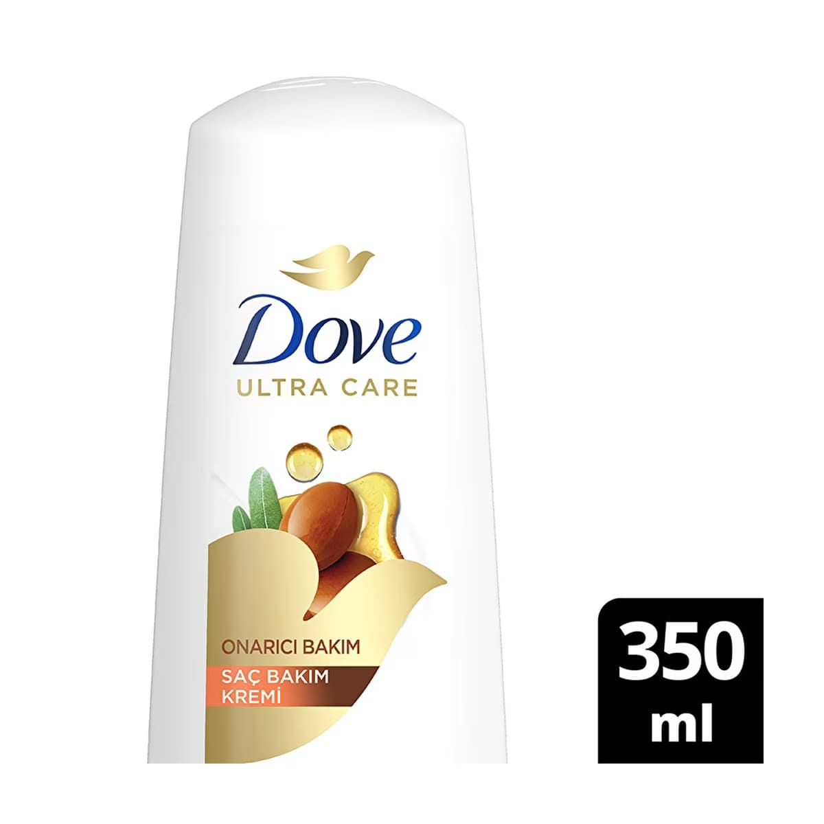 Dove Ultra Care Saç Bakım Kremi Onarıcı Bakım Argan Yağı 350 ml - Gratis