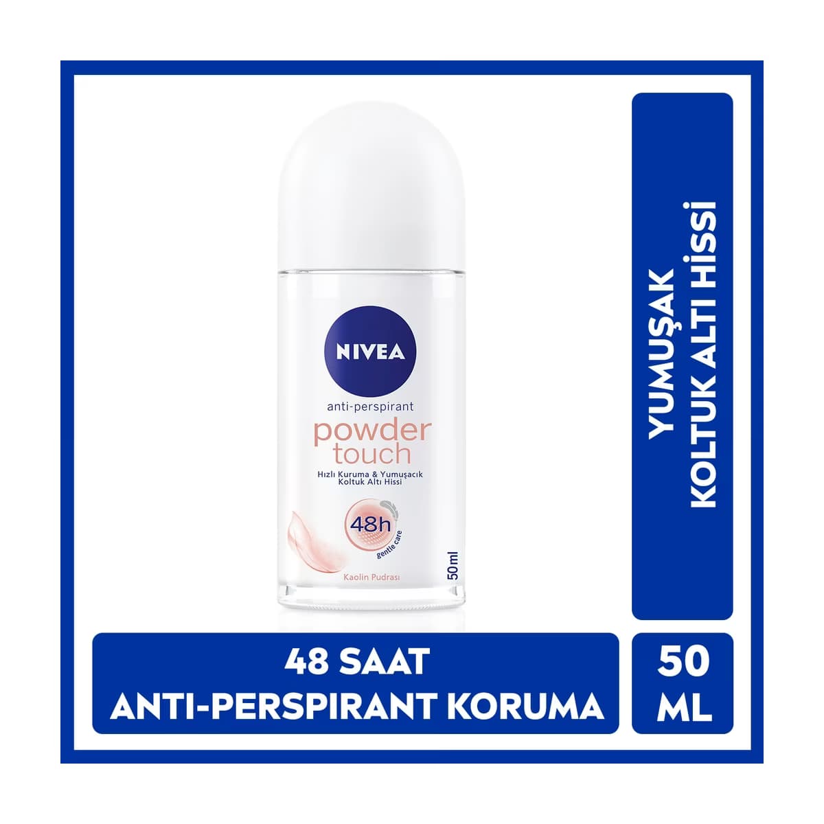 Nivea Kadın Roll-on Deodorant Powder Touch 50 ml - Gratis