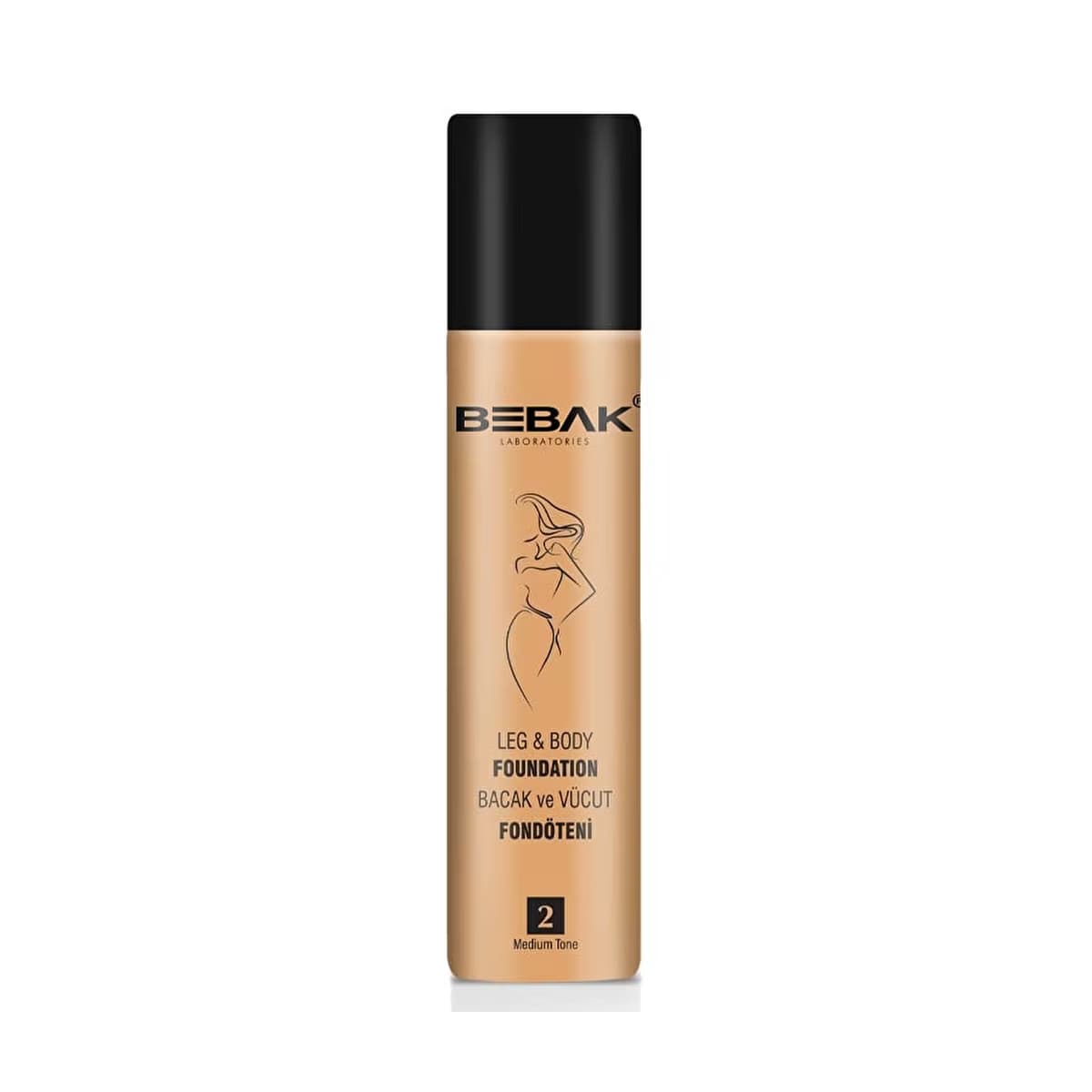 Bebak Bacak Fondöteni Medium 75 ml - Gratis
