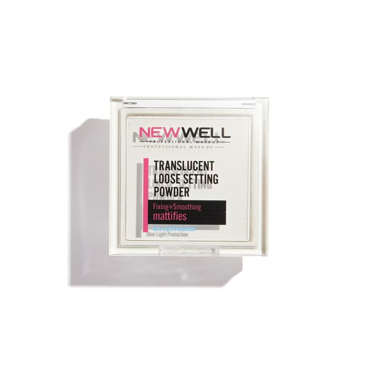 New Well Translucent Loose Setting Powder Pudra No: 01 White - Gratis