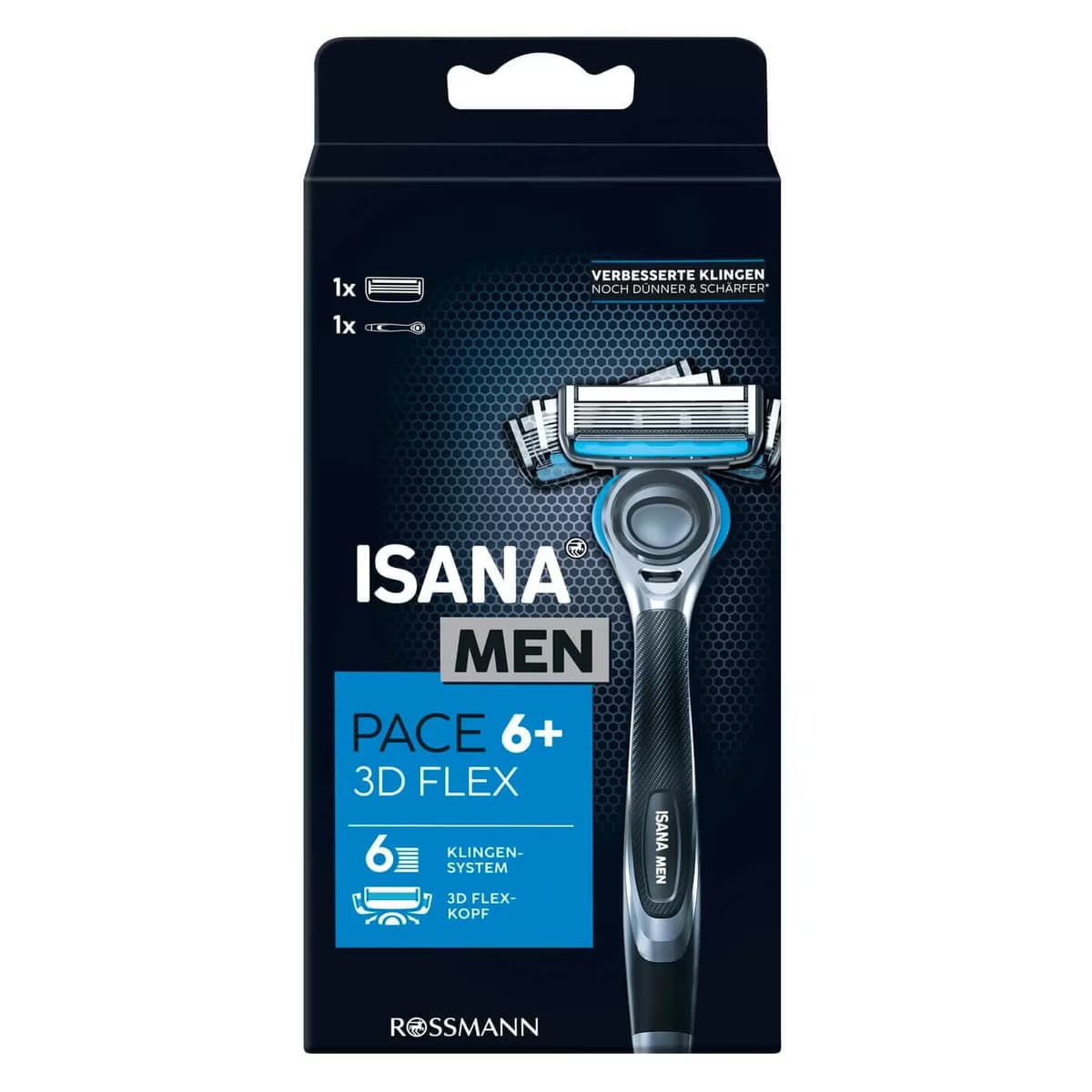 Isana Men Tıraş Bıçağı 6 Jiletli 1 Adet