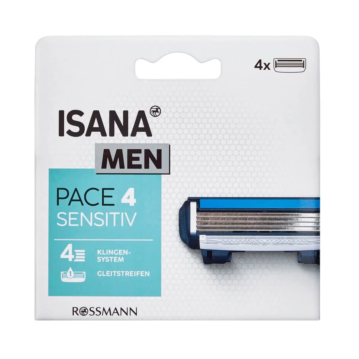 Isana Men Tıraş Bıçağı 4 Bıçaklı, 4'lü Yedek 1 adet