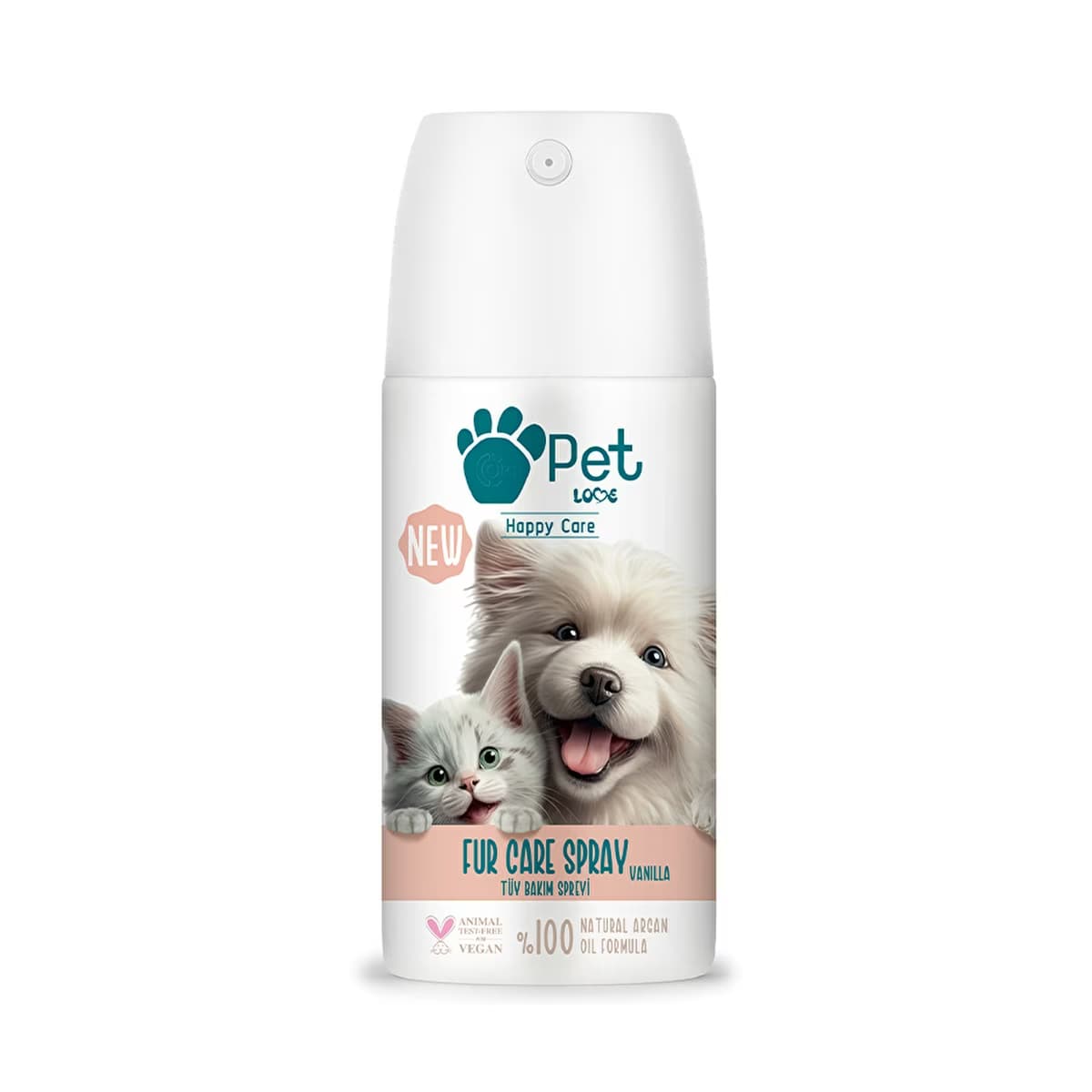 Pet Love Tüy Bakım Spreyi Vanilya 150 ml - Gratis