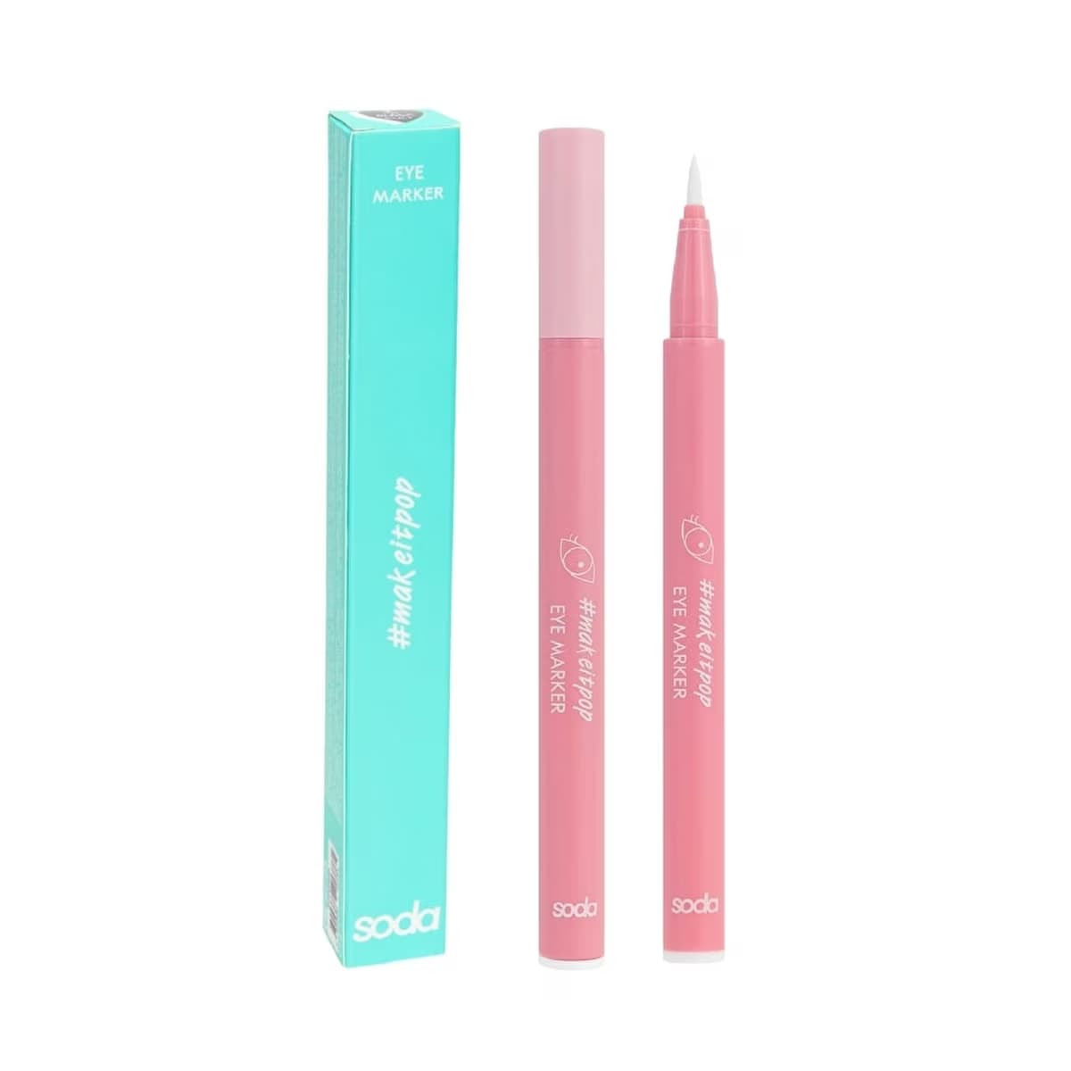 Soda Eye Marker Eyeliner 110 Pure Snowflake - Gratis