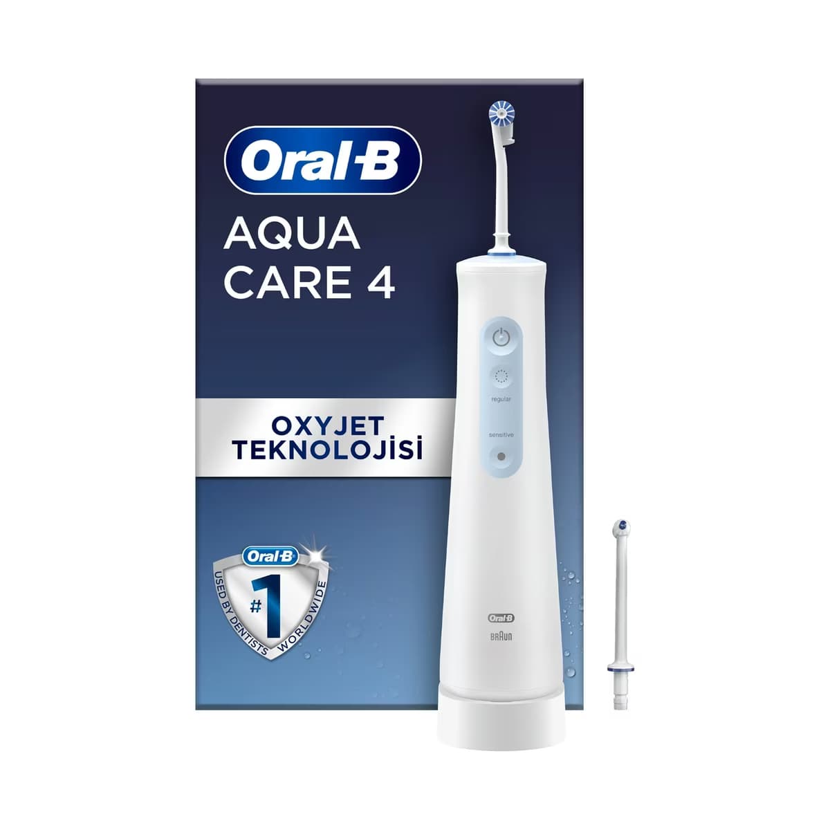 Oral-B Oxyjet Teknolojisine Sahip Oral-B AquaCare Series 4 Ağız Duşu - Gratis