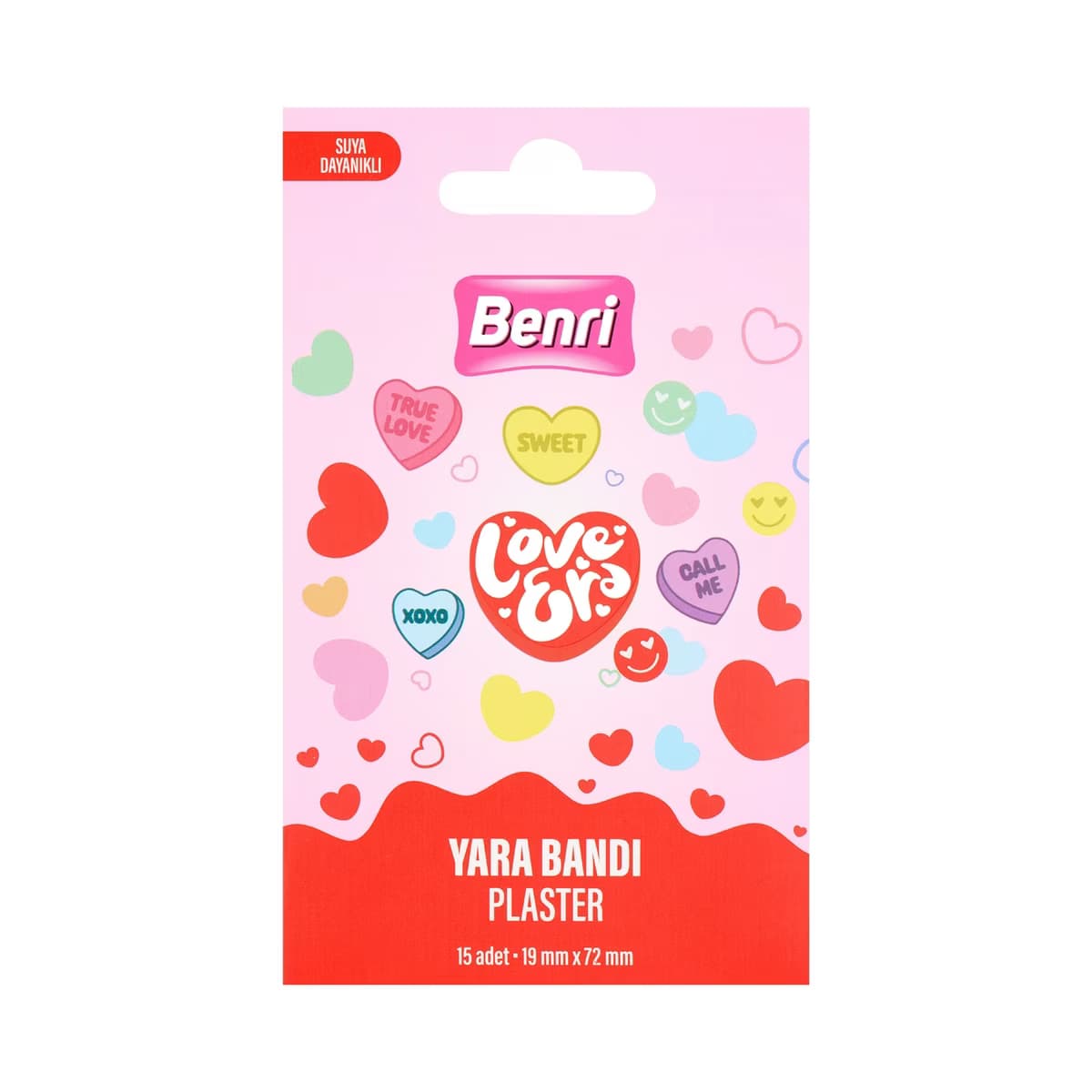 Benri Sevgililer Günü Yara Bandı 15'li - Gratis