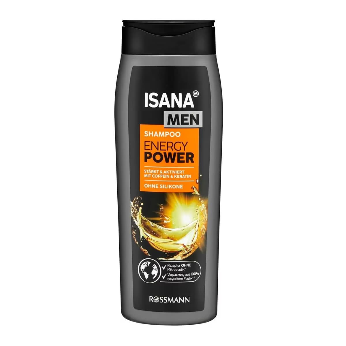 Isana Men Şampuan Kafein ve Keratin İnce Telli Saçlar İçin 300 ml