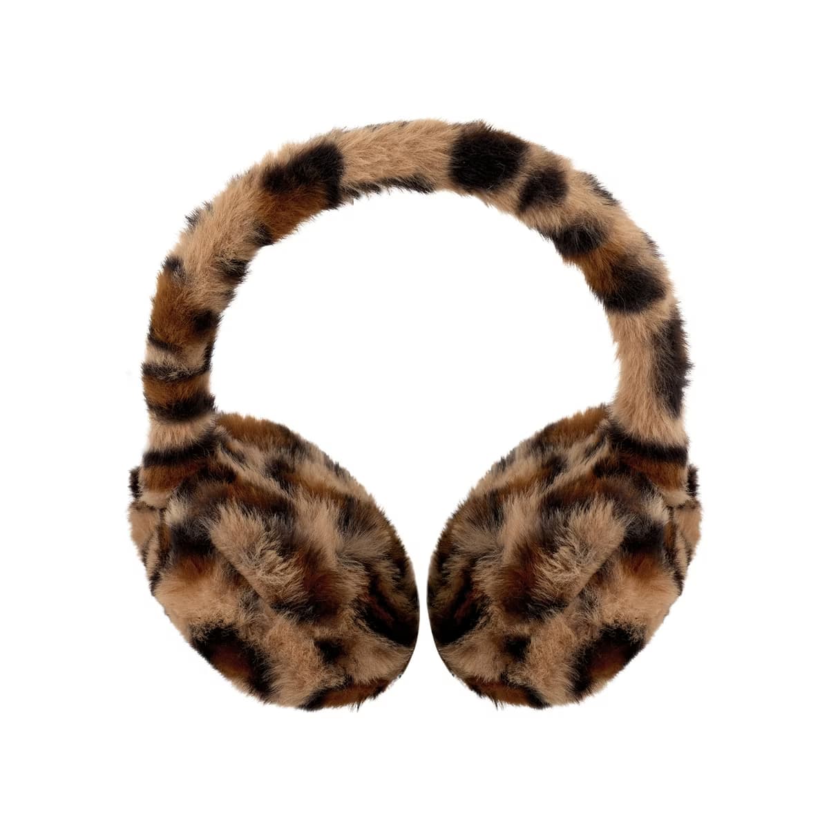 Eklips Leopar Çocuk Peluş Kulaklık - Gratis