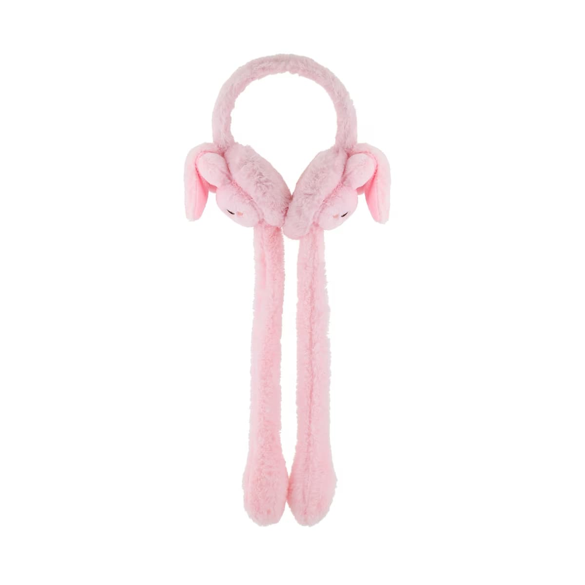 Eklips Pembe Kedili Çocuk Peluş Kulaklık - Gratis