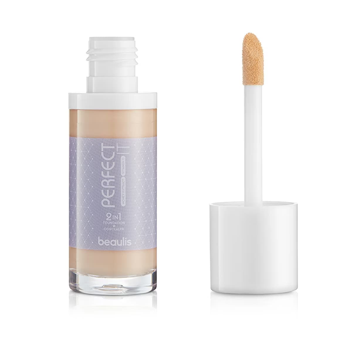 Beaulis Perfect It 2 in 1 Fondöten & Kapatıcı 134 Sand - Gratis