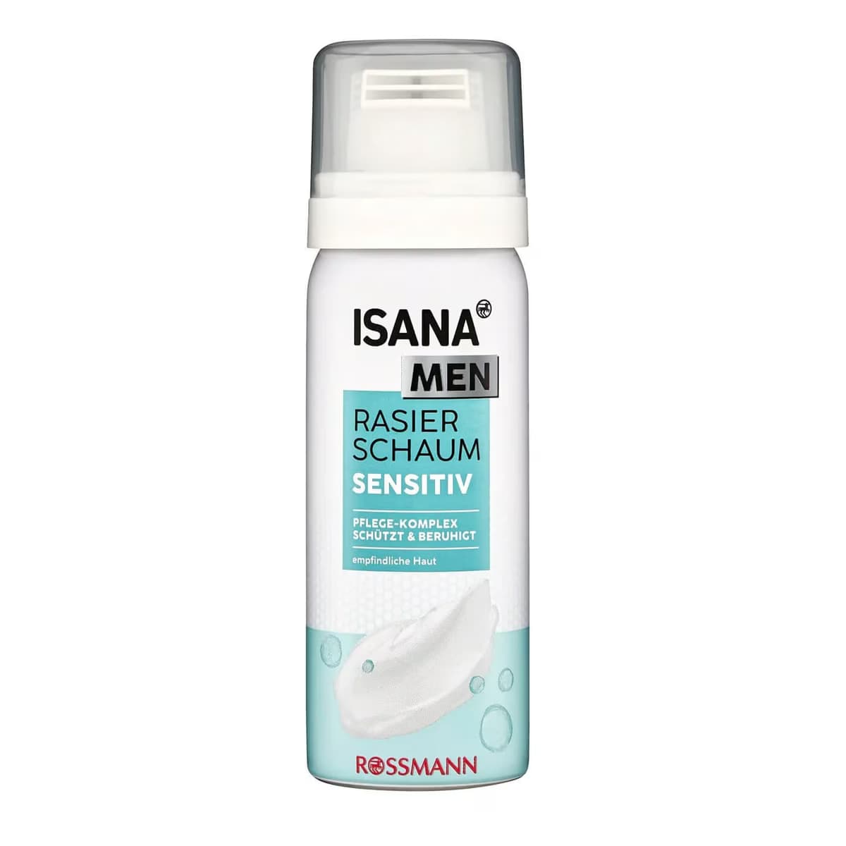 Isana Men Seyahat Boyu Tıraş Köpüğü Hassas Ciltler İçin 50 ml