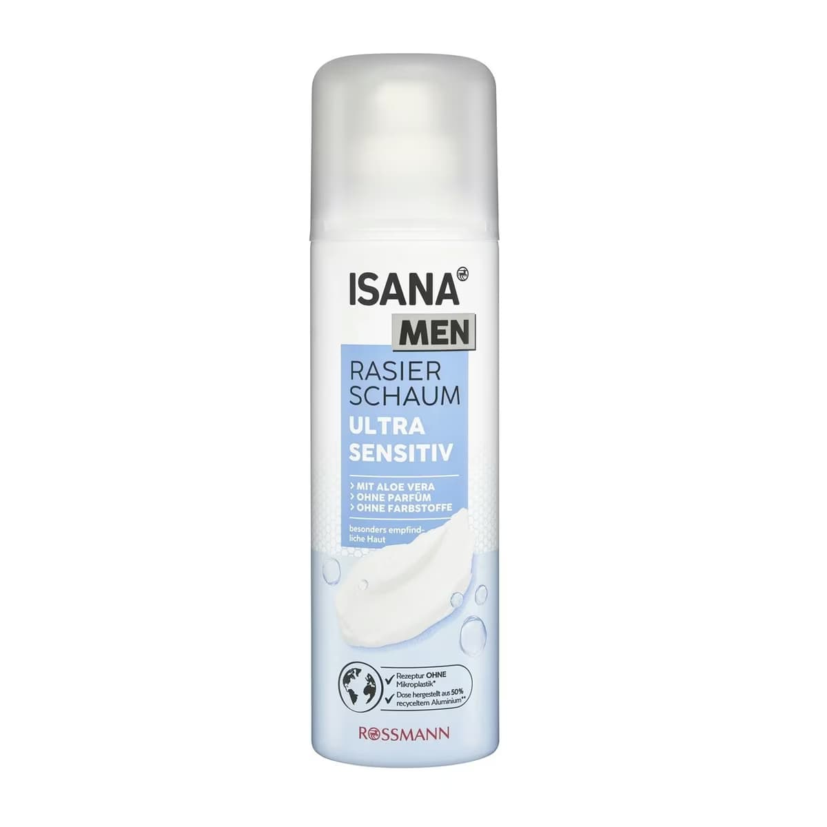 Isana Men Tıraş Köpüğü Aloe Vera'lı Hassas Ciltler 300 ml