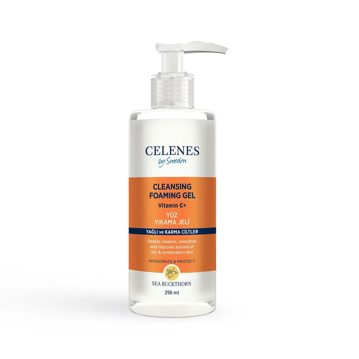 Celenes Sea Buckthorn Temizleme Jeli Yağlı ve Karma Cilt 250 ml