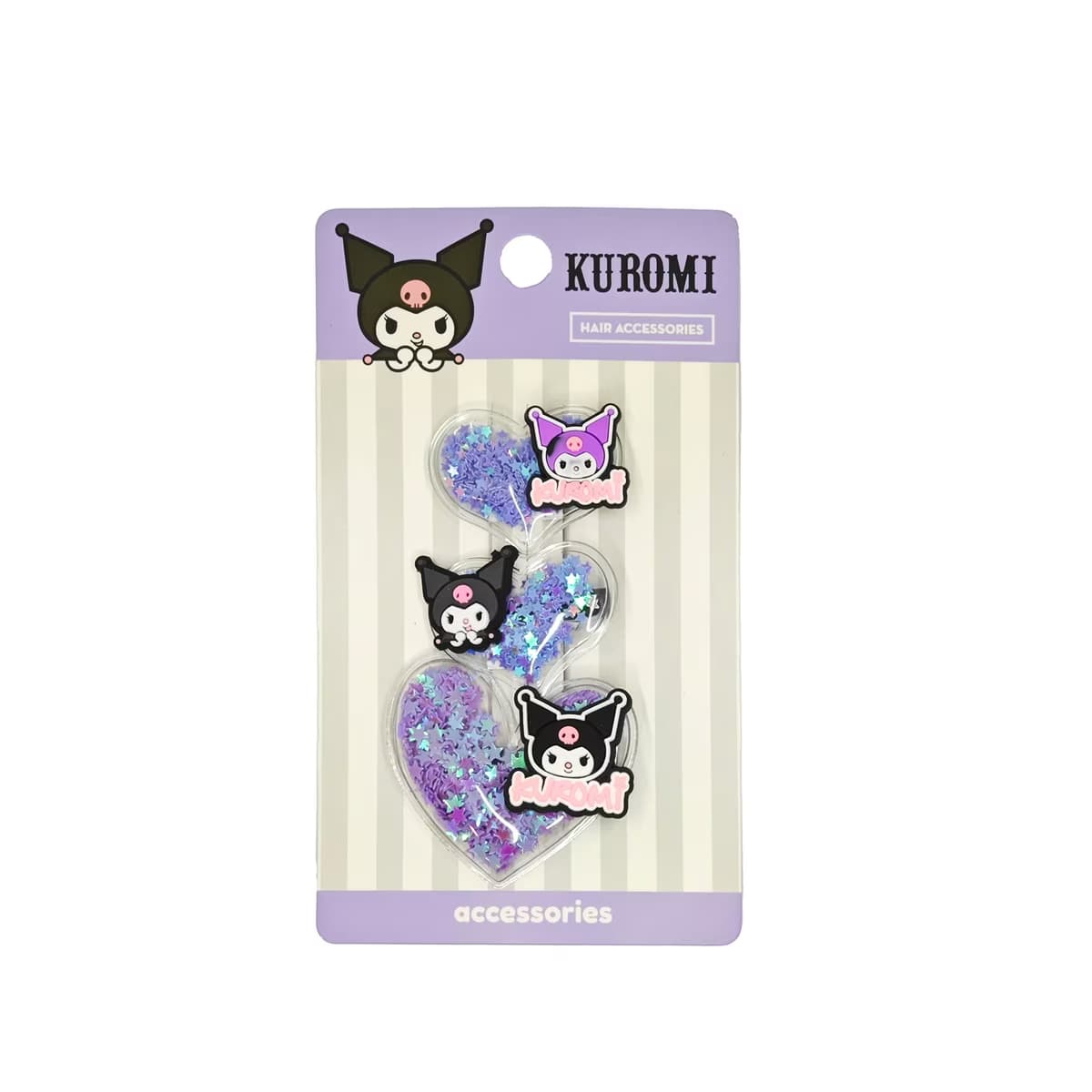Kuromi Lisanslı Çocuk Toka UKB-K012 - Gratis
