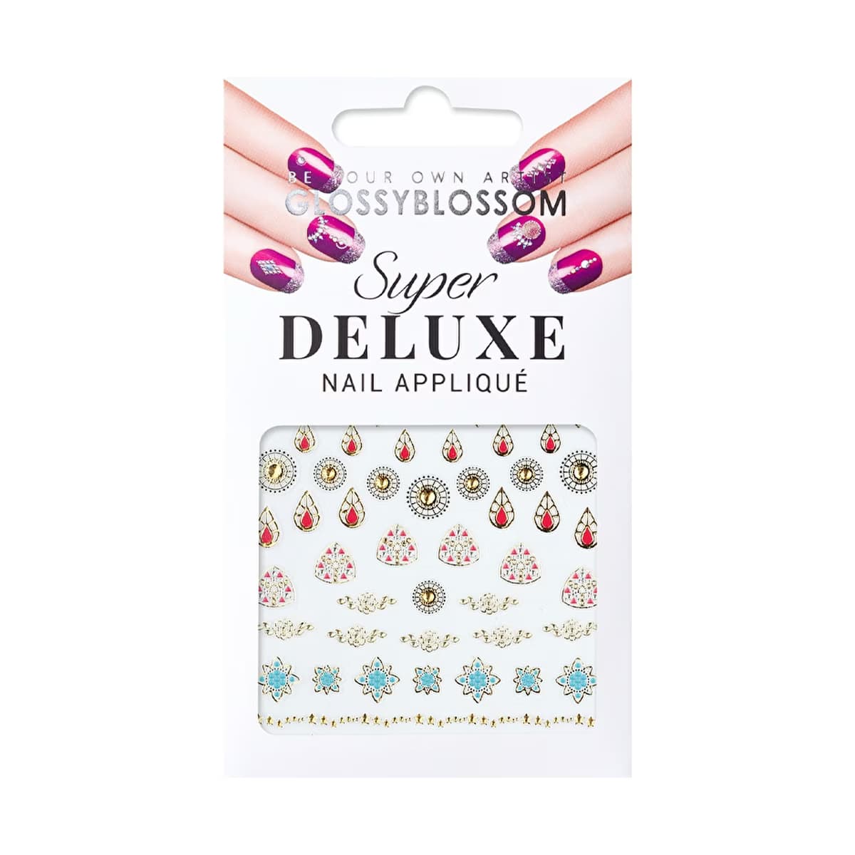 Glossy Blossom Jewel Box Ancient Secret Tırnak Sticker 45234 - Gratis