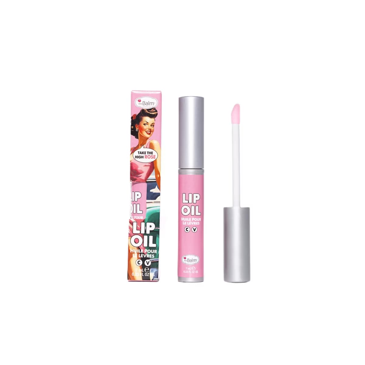 theBalm Lip Oil Dudak Yağı Take The High Rose - Gratis