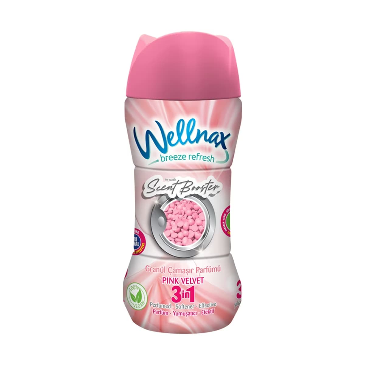 Wellnax Granül Çamaşır Parfümü Pink Velvet 380 gr - Gratis