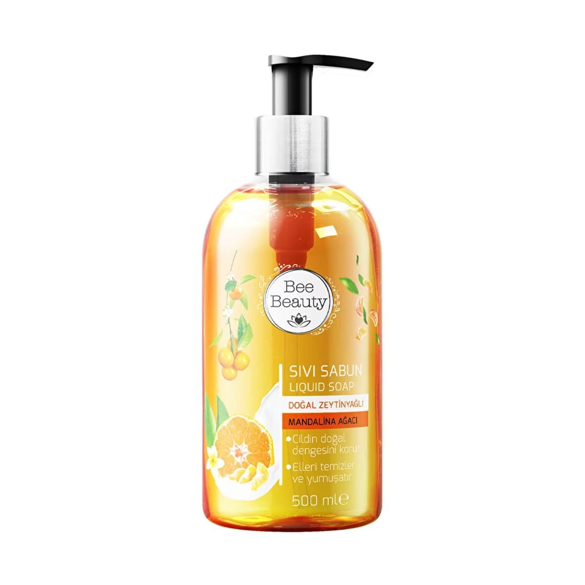 Bee Beauty Mandalina Ağacı Sıvı Sabun 500 ml - Gratis