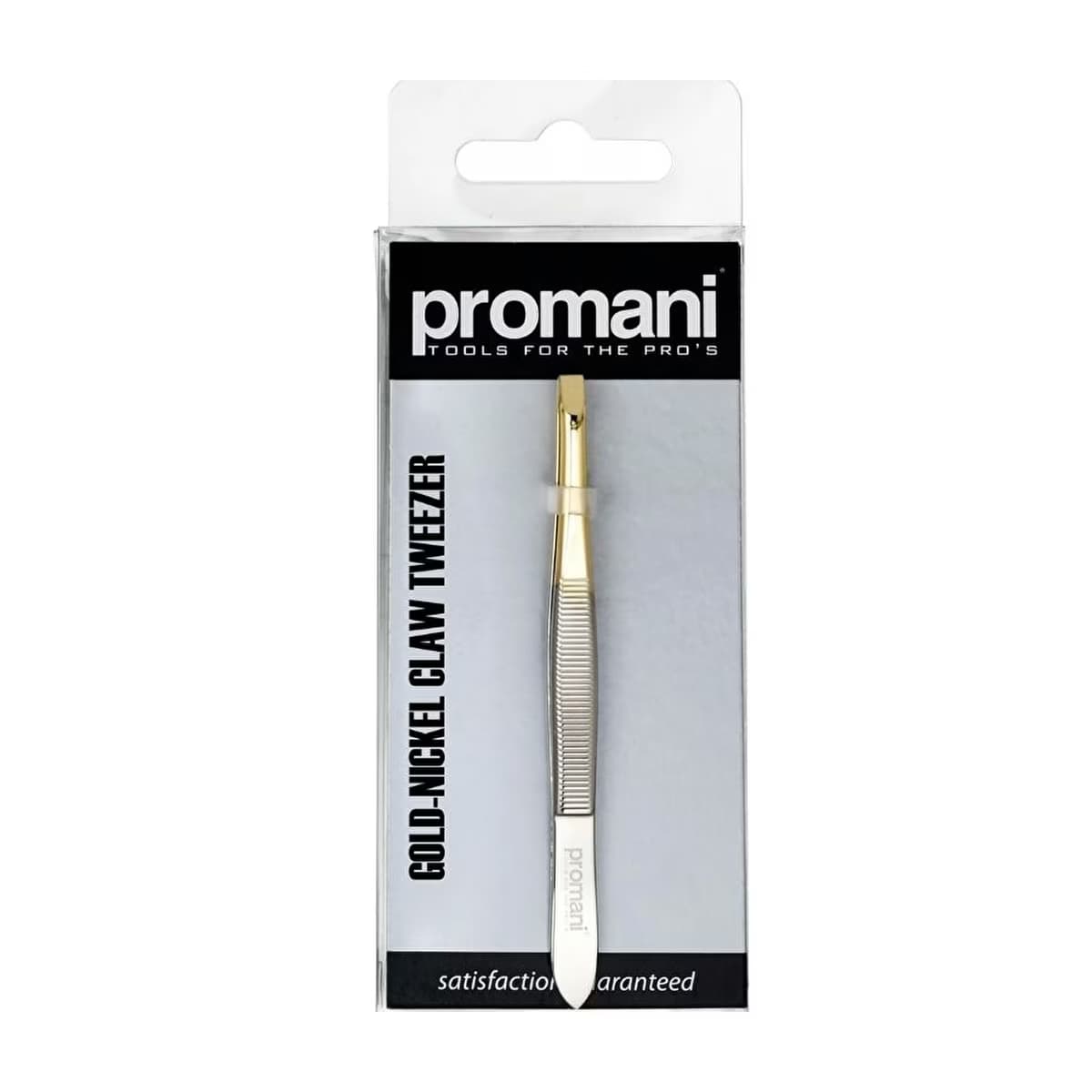 Promani Yarı Altın Nikel Düz Uçlu Cımbız - Gratis