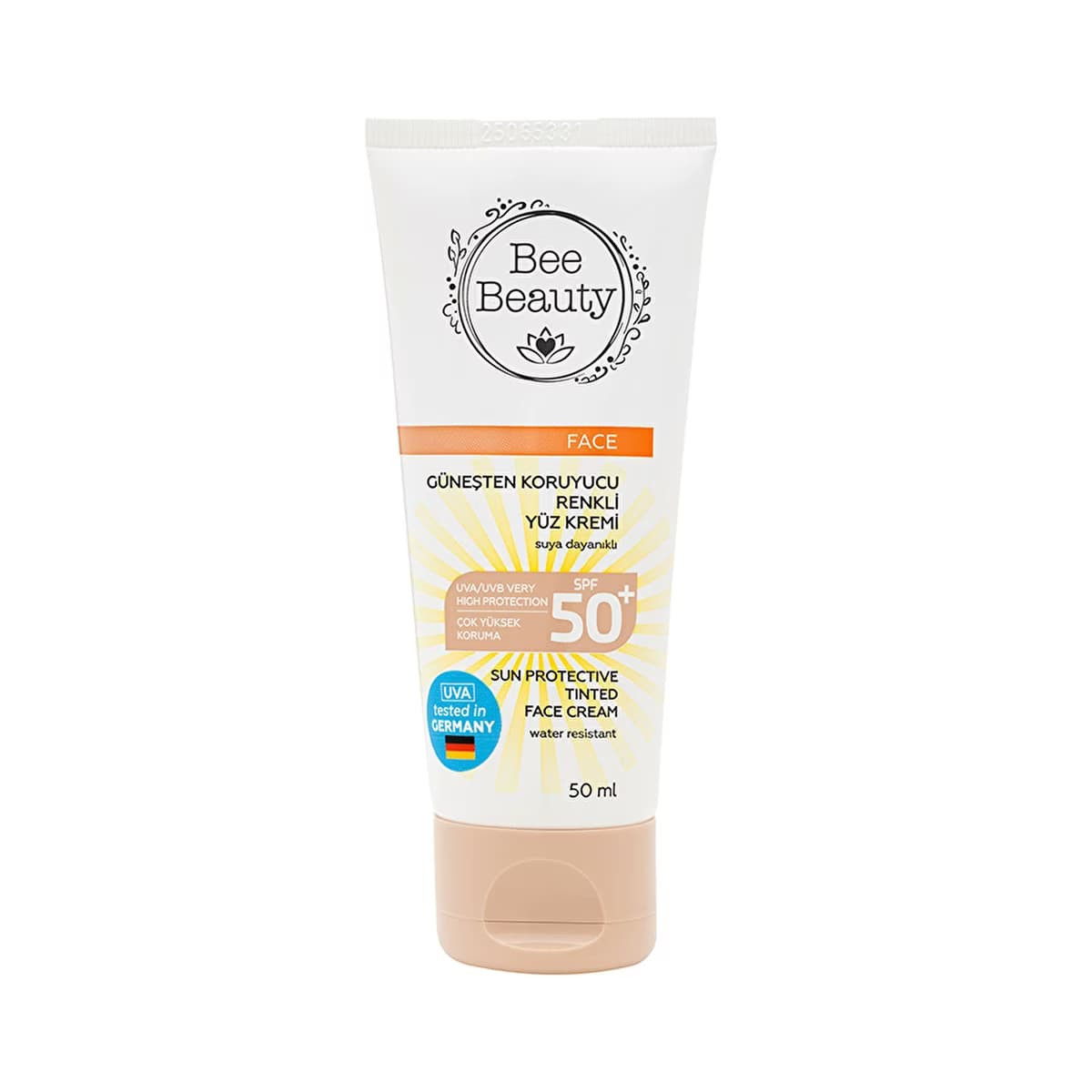 Bee Beauty Yüz Kremi Tinted 50SPF 50 ml - Gratis