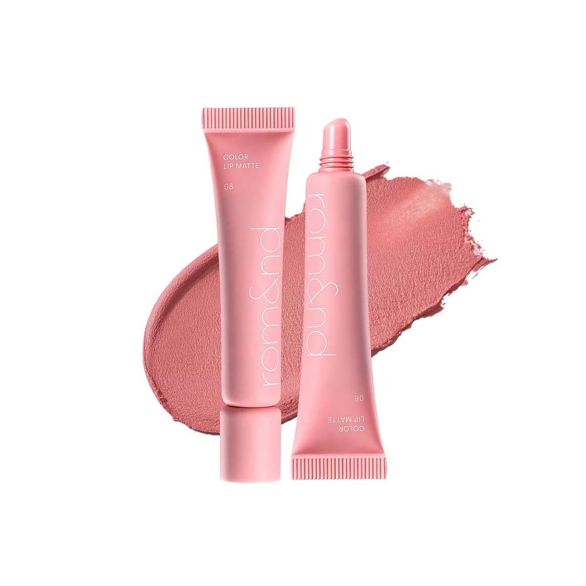 rom&nd Color Lip Matte Likit Mat Ruj 08 Butter Pink - Gratis