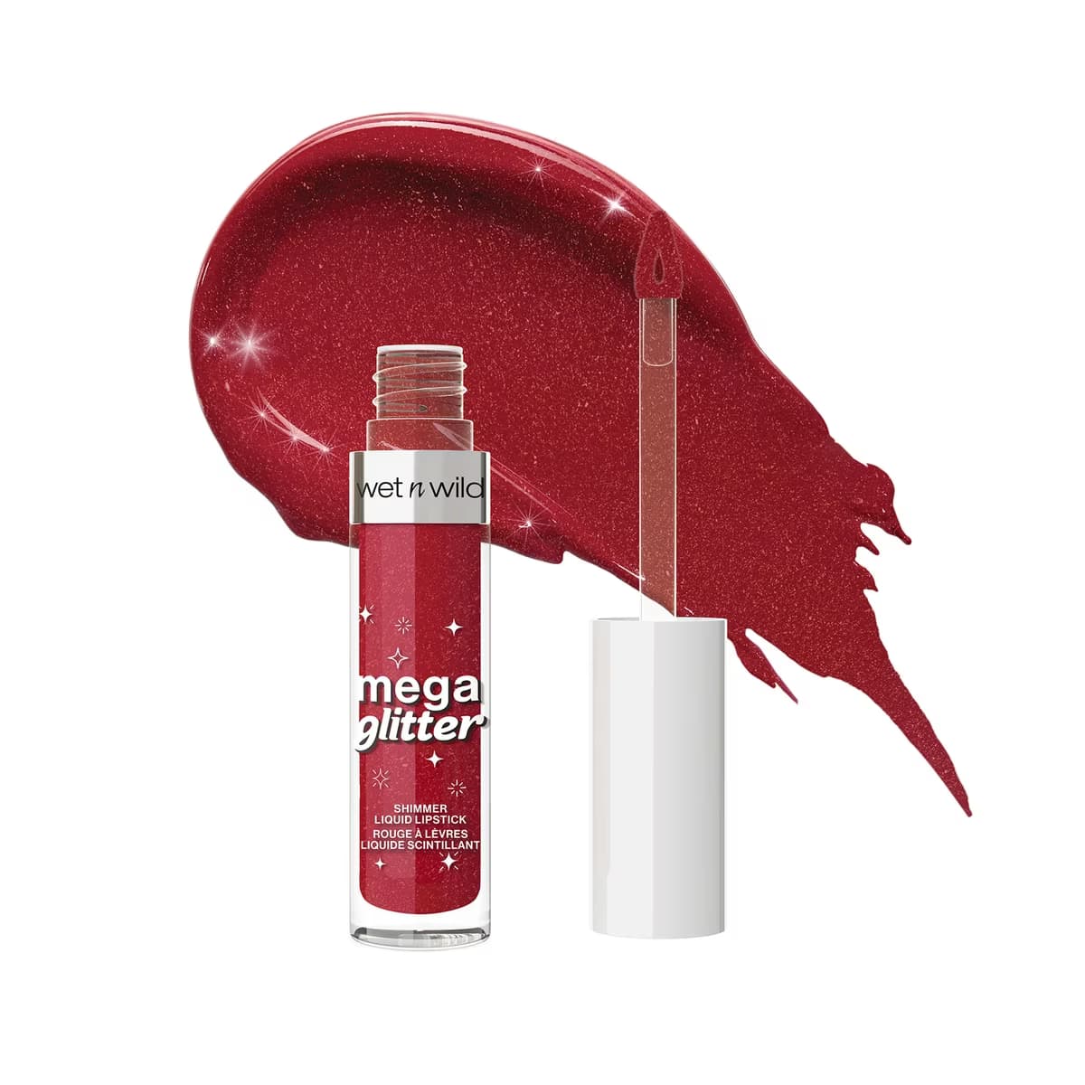 wet n wild Mega Glitter Shimmer Likit Ruj New Soulmate - Gratis