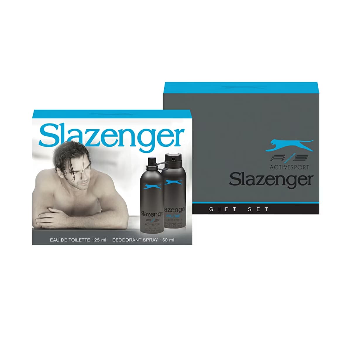 Slazenger ActiveSport Blue EDT Erkek Parfüm 125 ml + Deodorant Sprey 150 ml - Gratis
