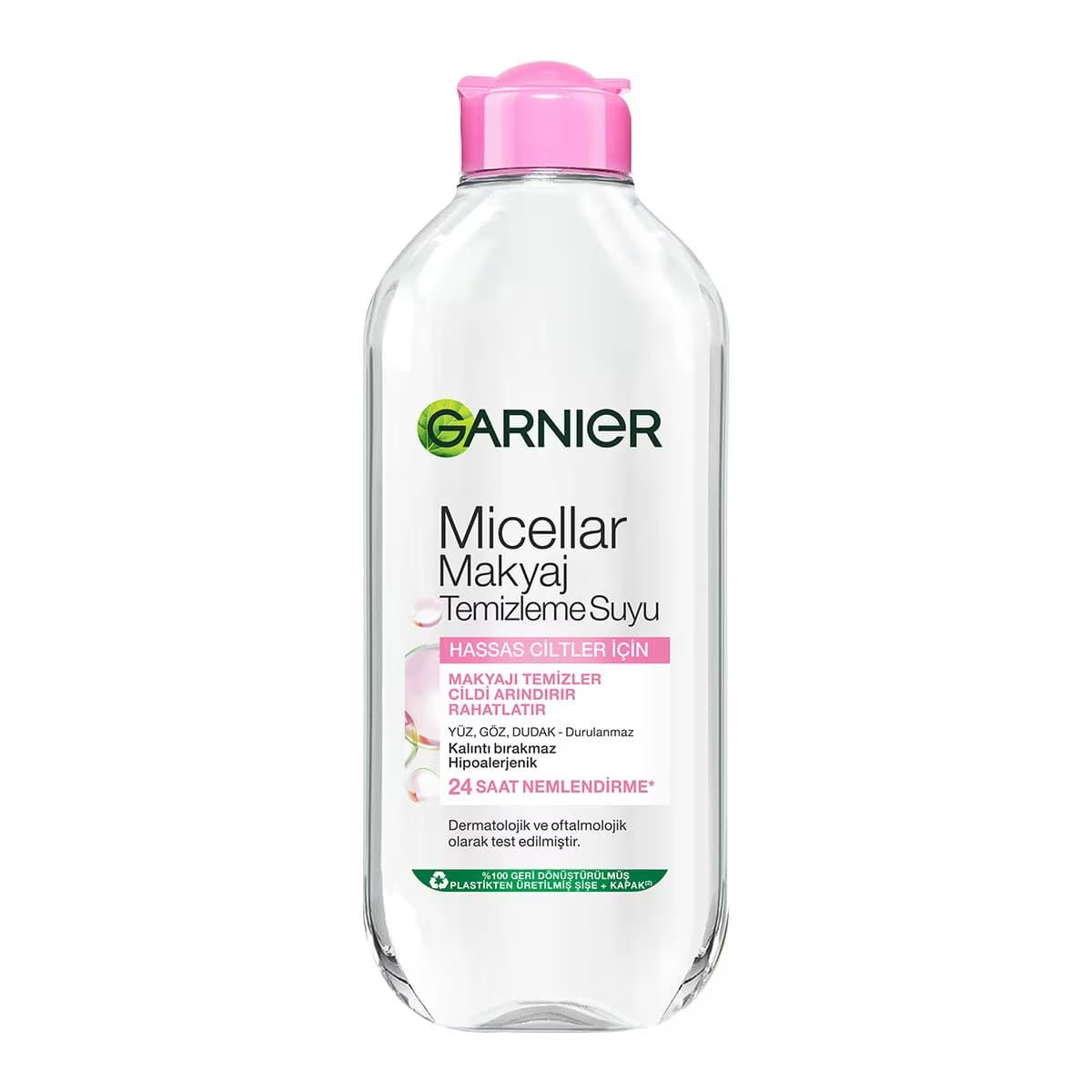 Garnier Micellar Makyaj Temizleme Suyu 24 Saat Nemlendirme Hassas Ciltler İçin 400 ml