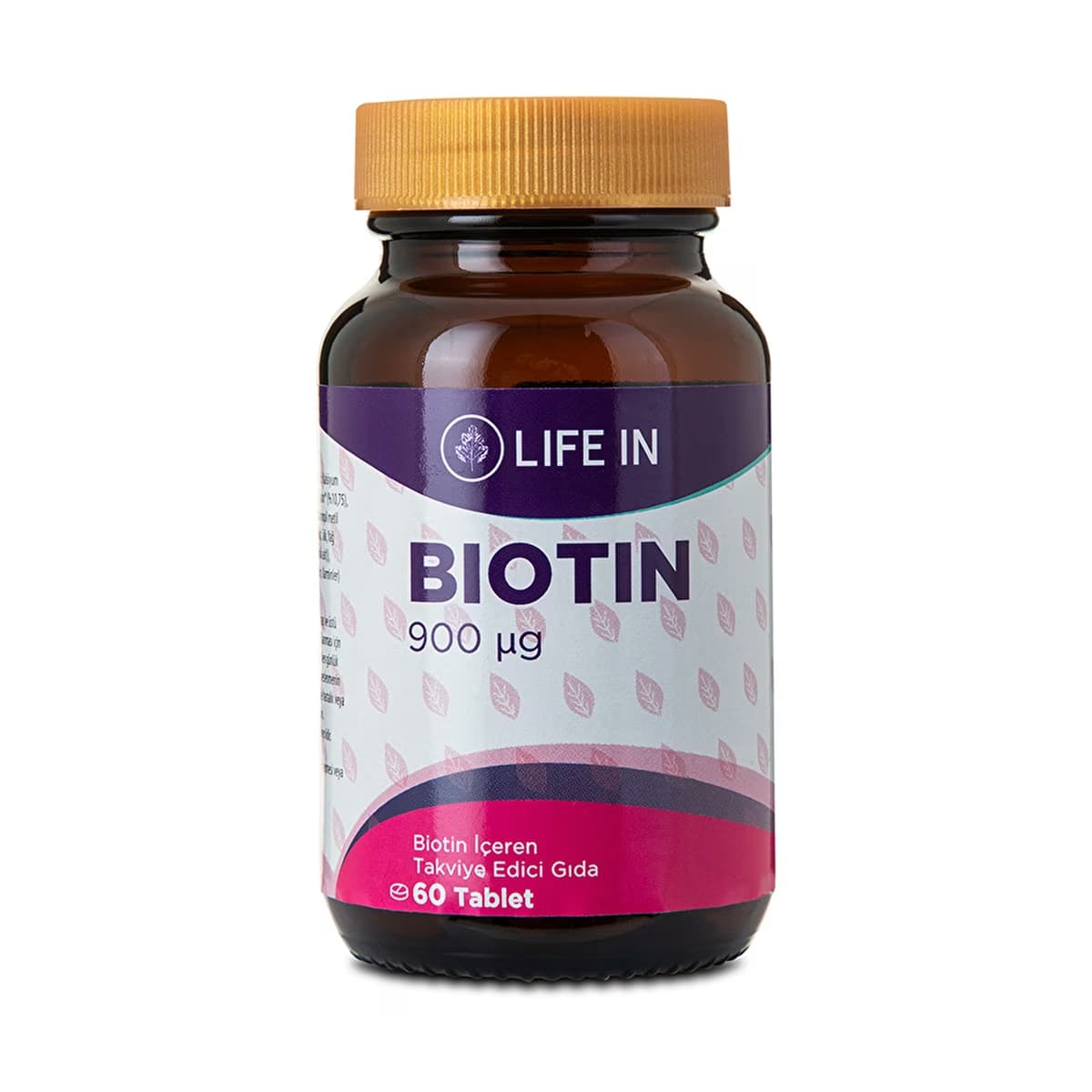 Life In Biotin İçeren Takviye Edici Gıda 60 Tablet 900mg - Gratis