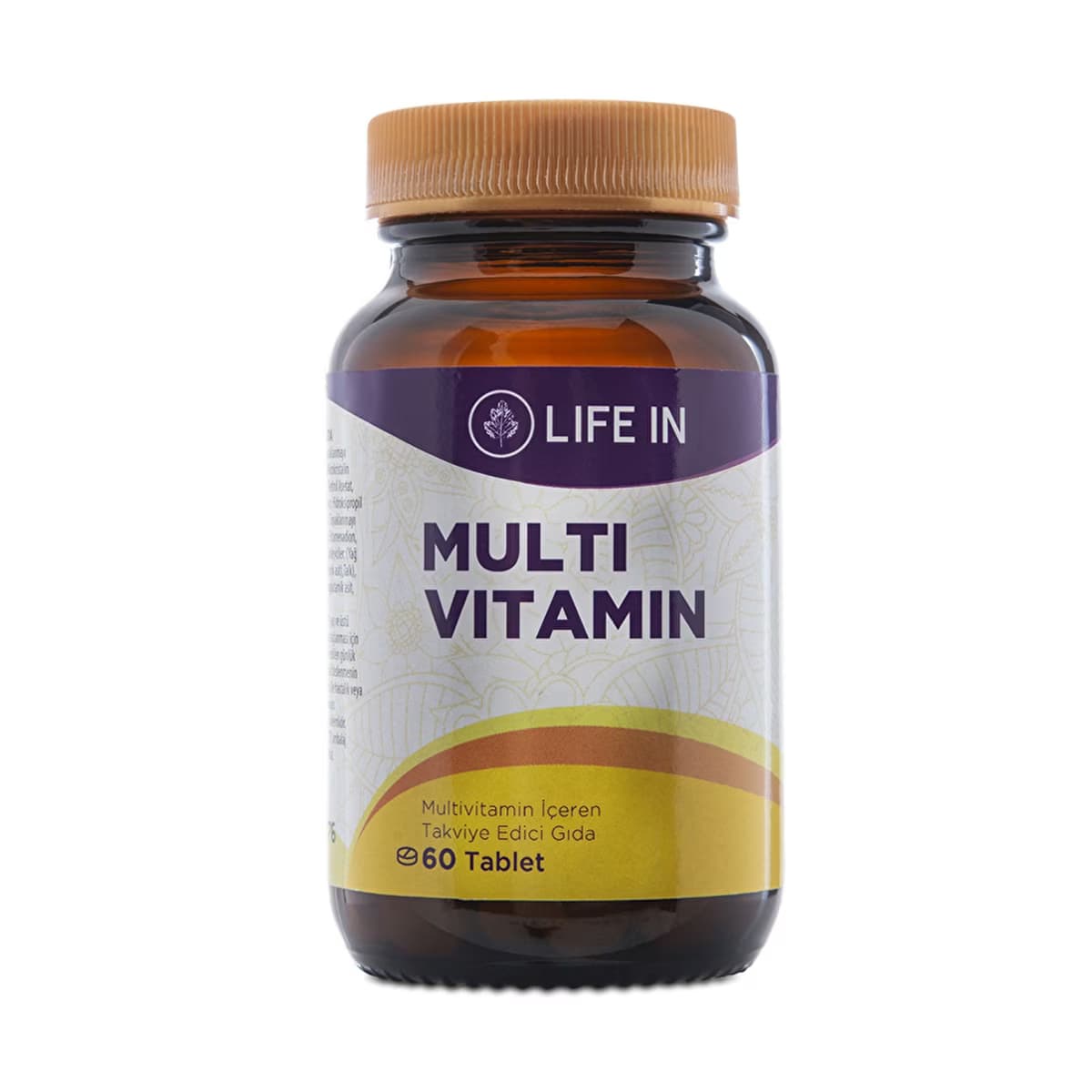 Life In Multivitamin İçeren Takviye Edici Gıda 60 Tablet - Gratis
