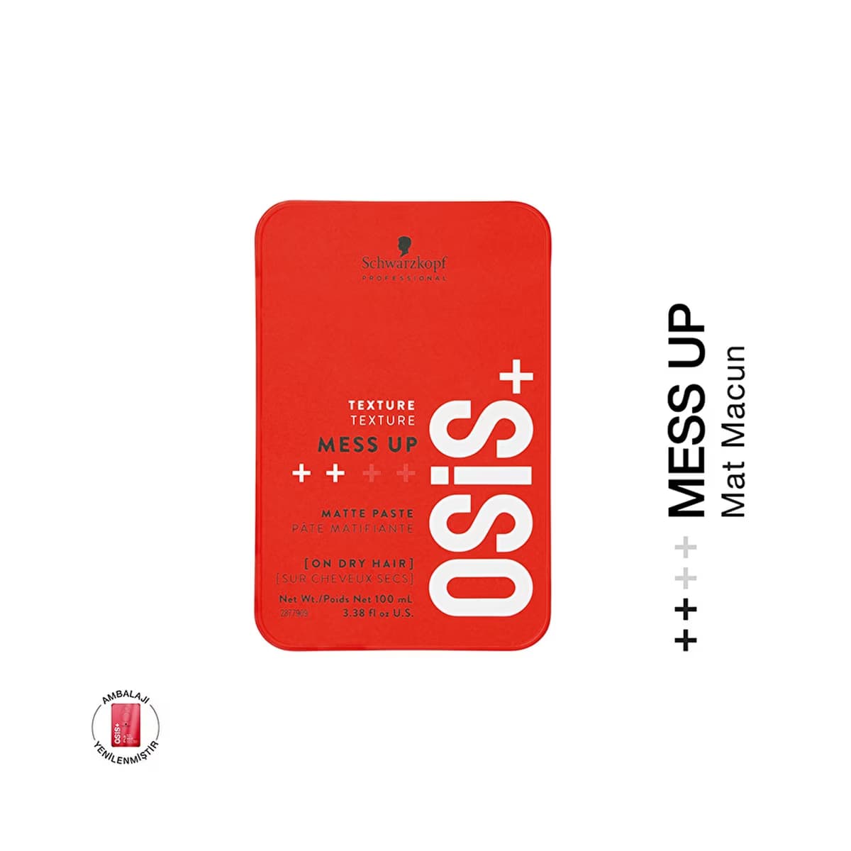 Osis Mess Up Mat Şekillendirici Macun 100 ml - Gratis