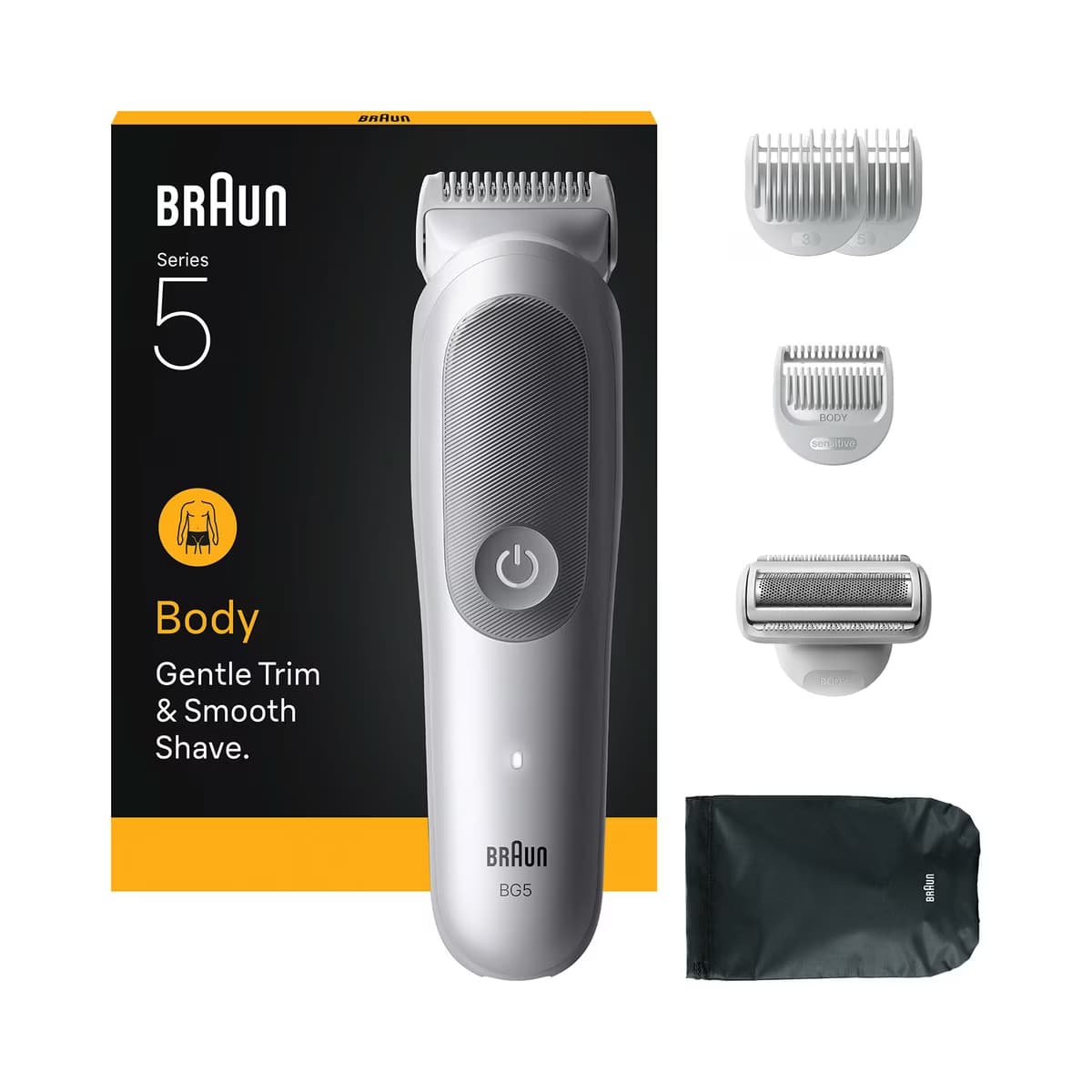 Braun Erkek Vücut Tıraş Makinesi BG 5550 - Gratis