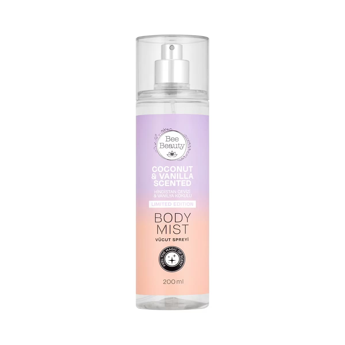 Bee Beauty Hindistan Cevizi ve Vanilya Kokulu Vücut Spreyi 200 ml - Gratis