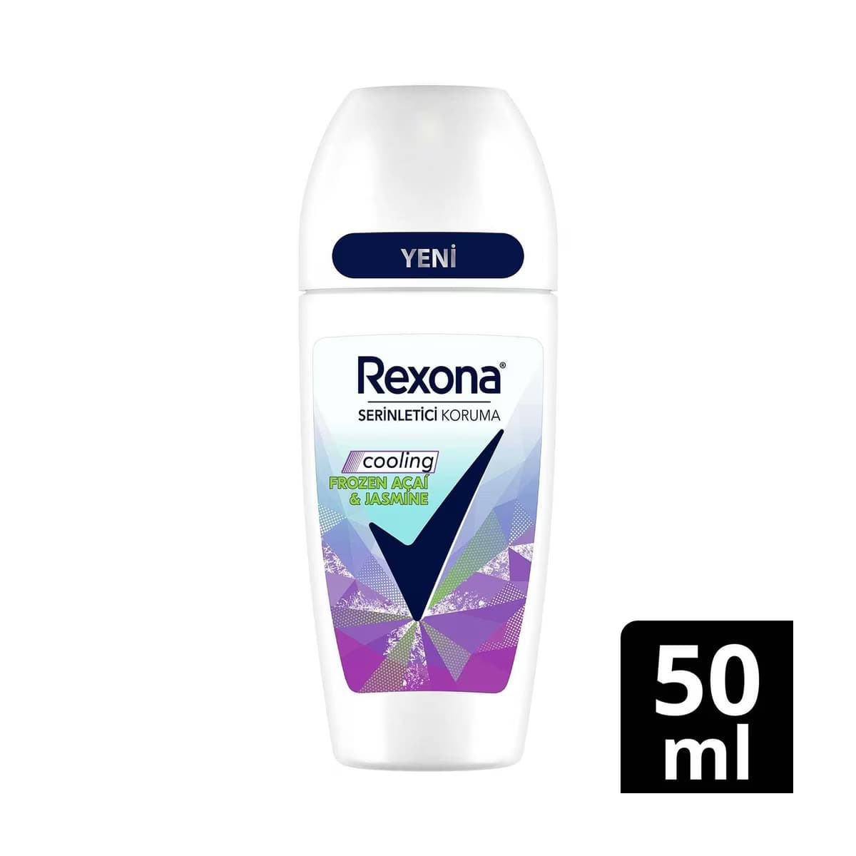 Rexona Thermocool Kadın Roll On Deodorant Frozen Acai & Jasmine 50 ml - Gratis