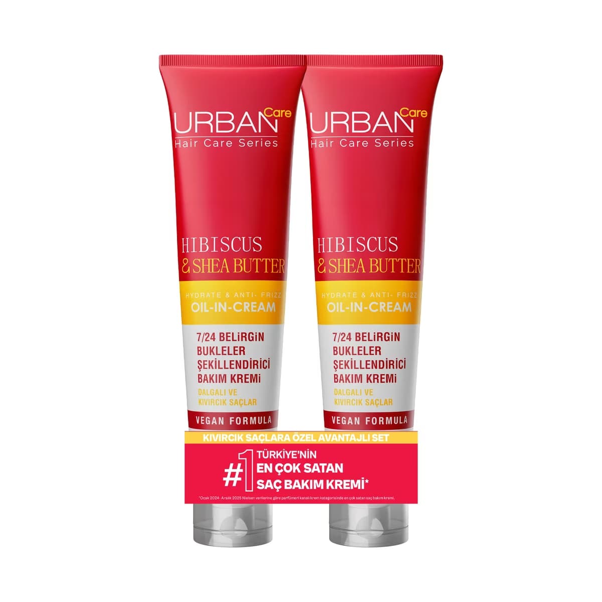 Urban Care Hibiscus & Shea Butter Kıvırcık ve Dalgalı Saçlar Bukle Belirginleştirici Durulanmayan Sa - Gratis