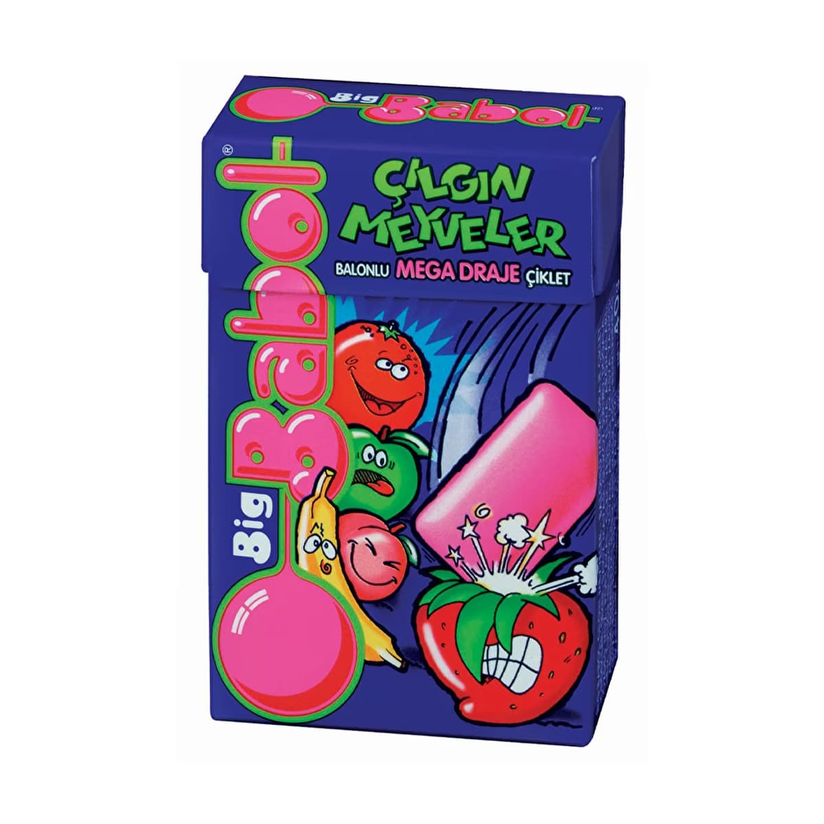 Big Babol Çılgın Meyveler Sakız Karışık Meyve Aromalı 36 gr - Gratis