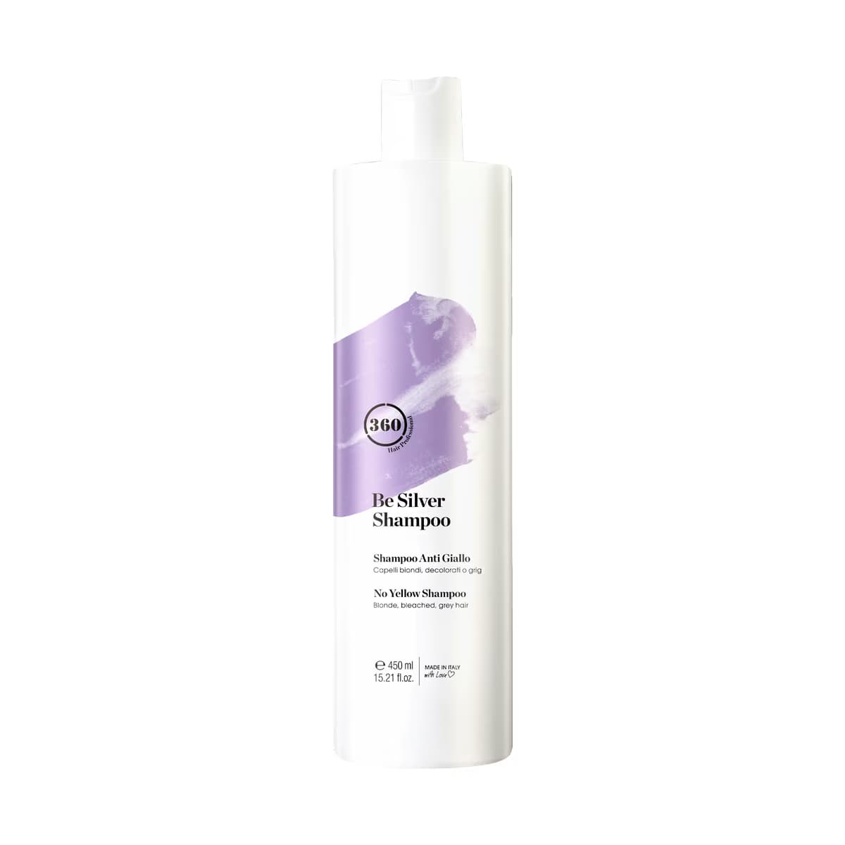 360 Hair Professional Be Silver Şampuan 450 ml - Gratis