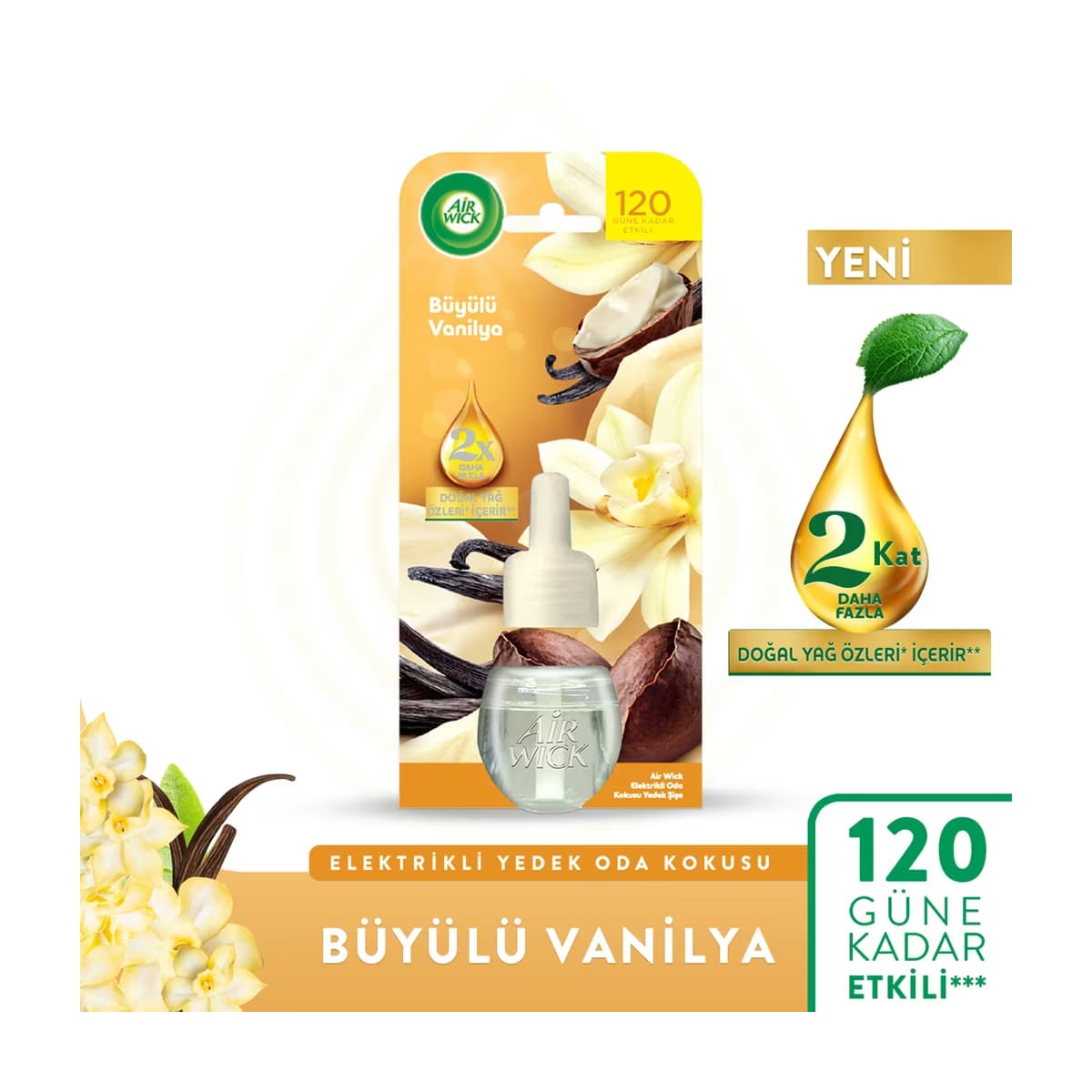 Air Wick Elektrikli Yedek Oda Kokusu Başlığı Büyülü Vanilya - Gratis