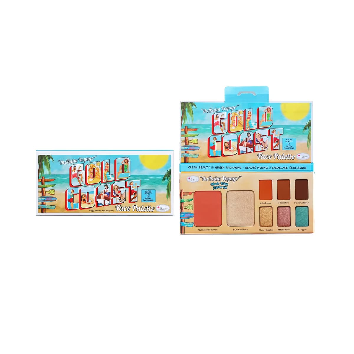 theBalm Voyage Gold Coast Allık Paleti - Gratis