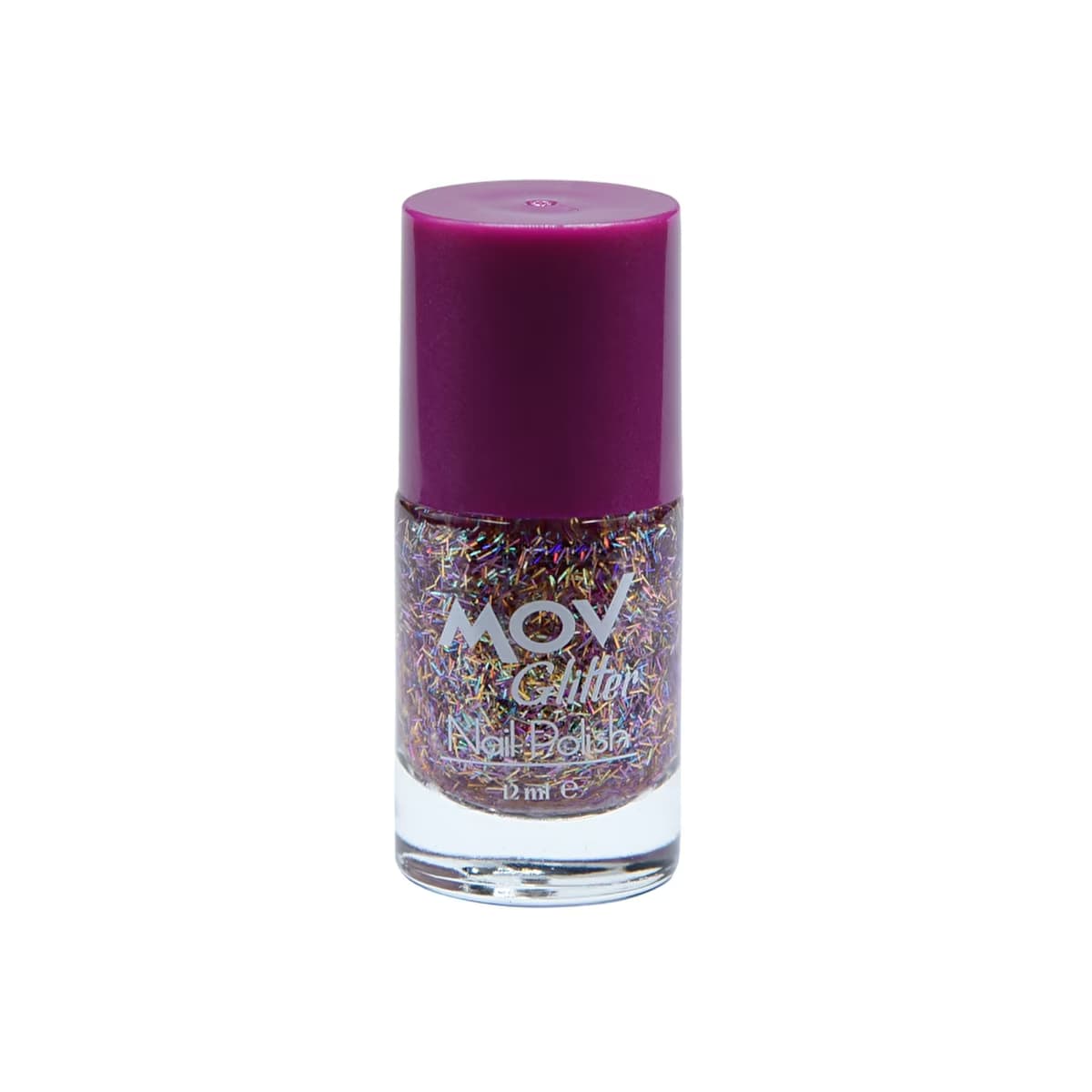 Mov Glitter Oje No:09 - Gratis