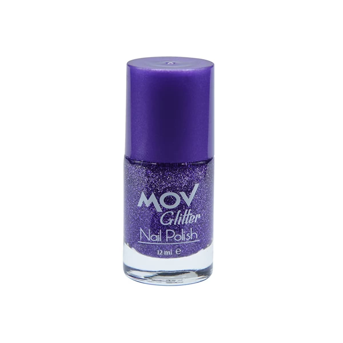 Mov Glitter Oje No:14 - Gratis