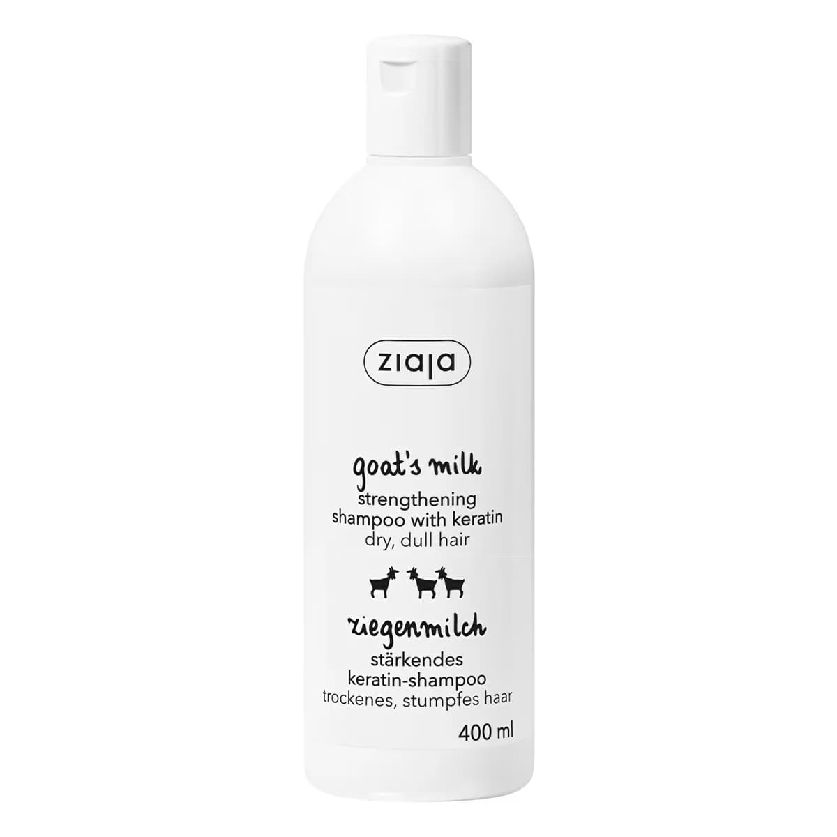 Ziaja Keçi Sütü Şampuan Keçi Sütü & Keratin İçerikli 400 ml