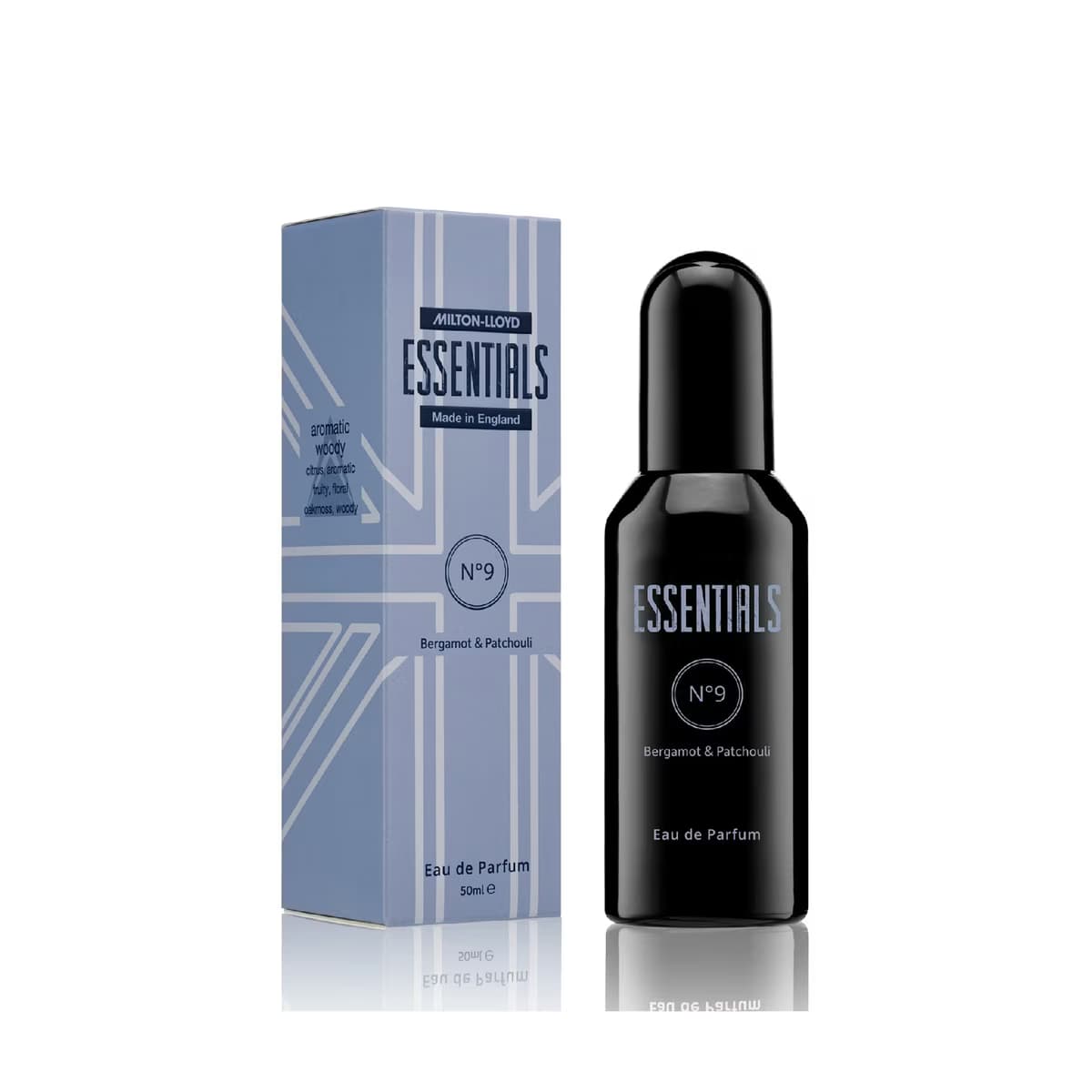 Milton Lloyd Essentials EDP Erkek Parfüm No9 Bergamot & Patchoulli 50 ml - Gratis