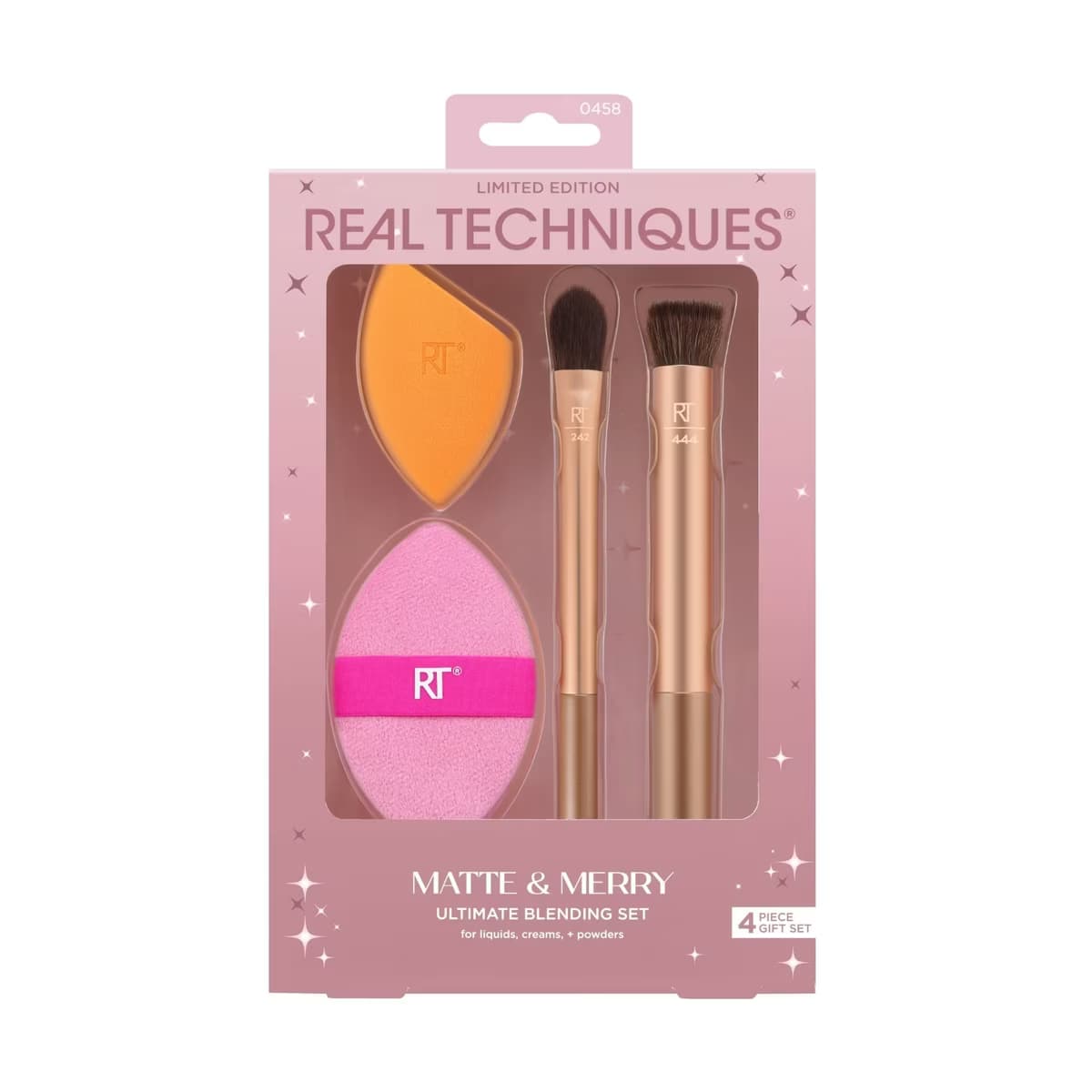 Real Techniques Matte & Merry Sünger Fırça Makyaj Seti - Gratis