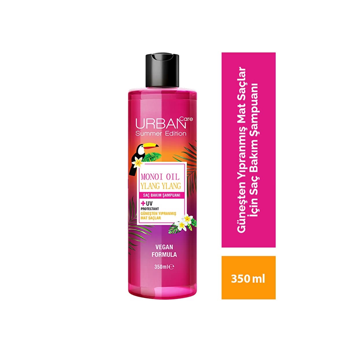 Urban Care Monoi Ylang Ylang Güneşten Yıpranmış Mat Saçlara Özel Saç Bakım Şampuanı 350 ml - Gratis