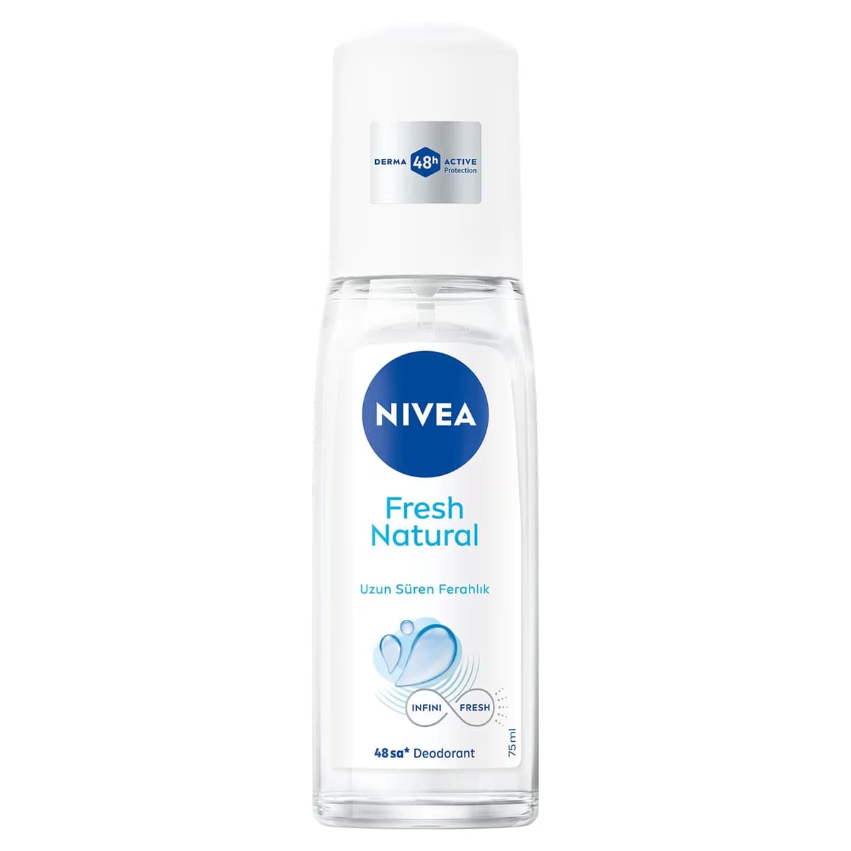 Nivea Kadın Pump Sprey Deodorant 48h Fresh Natural 75 ml