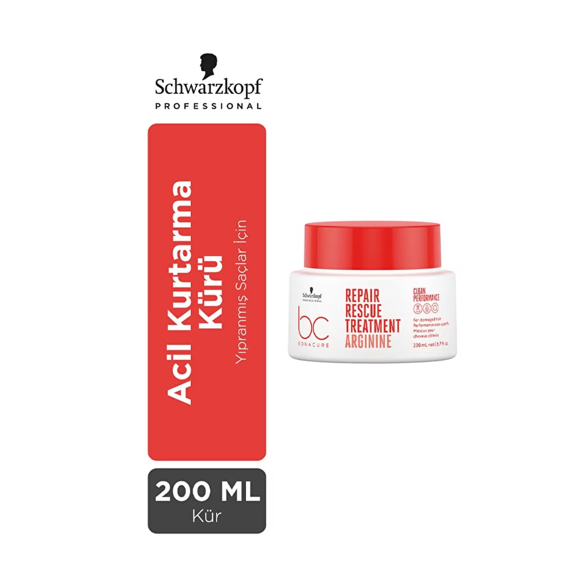Bonacure Clean Acil Kurtarma Kürü 200 ml - Gratis